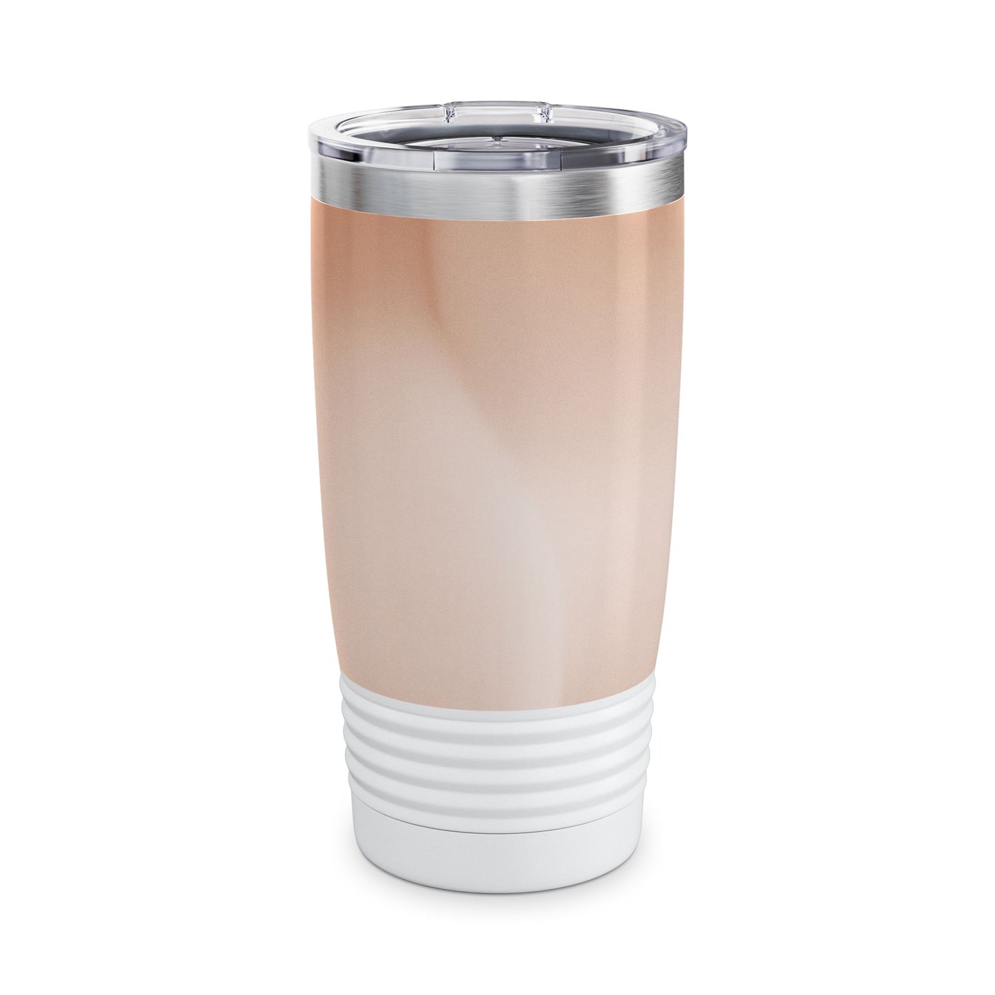 Soft Fade Ringneck Tumbler, 20oz in white, steel and black