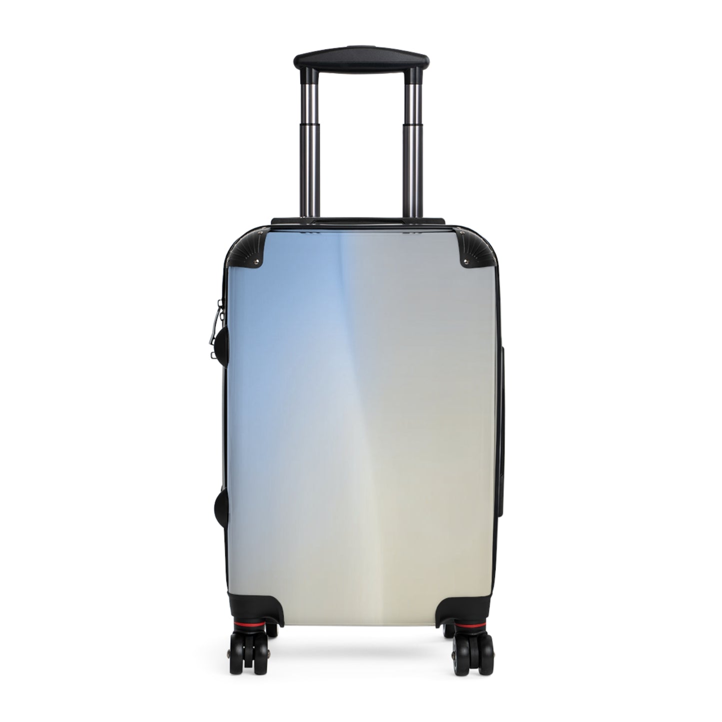 Cobalt Fade Fade Small Suitcase with built in lock, 4 double-wheels, telescopic handle, and ABS back hard-shell