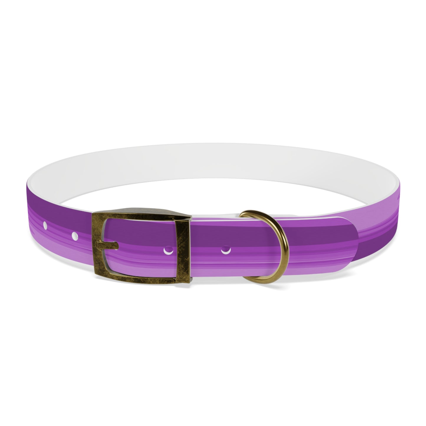 Wavey Purple Wavey Extra Large Dog Collar