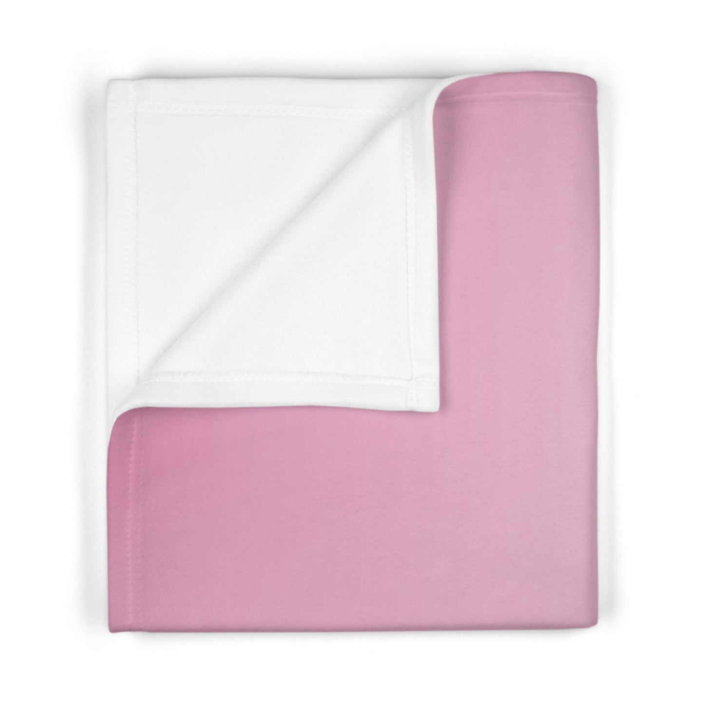 Pink Blush Fade Soft Fleece Baby Blanket, 30" x 40"