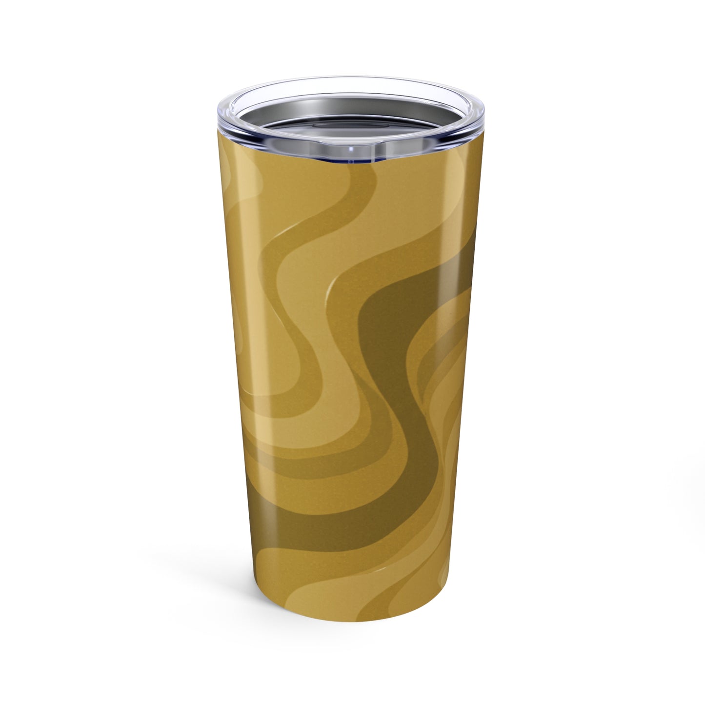 Brown Wavey Tumbler 20oz