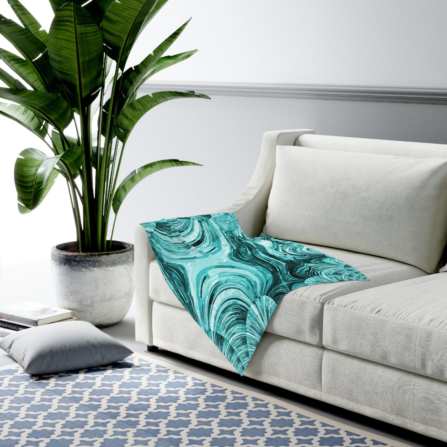 Uzi Spiral Tif Baby Swaddle 30″×40″ Blanket