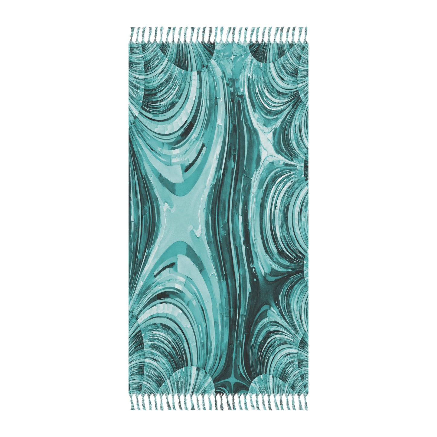 Uzi Spiral Tif 38" × 81" Boho Beach Cloth