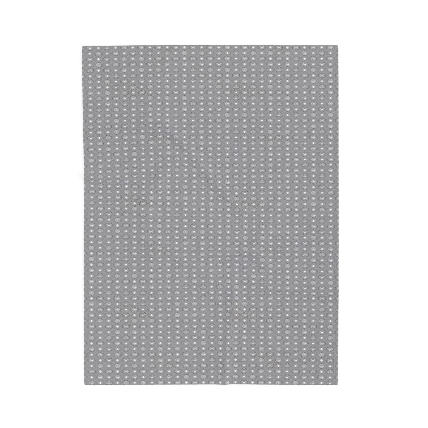 Desaturated Star-crossed Bodies Velveteen Plush Blanket, 30" x 40"
