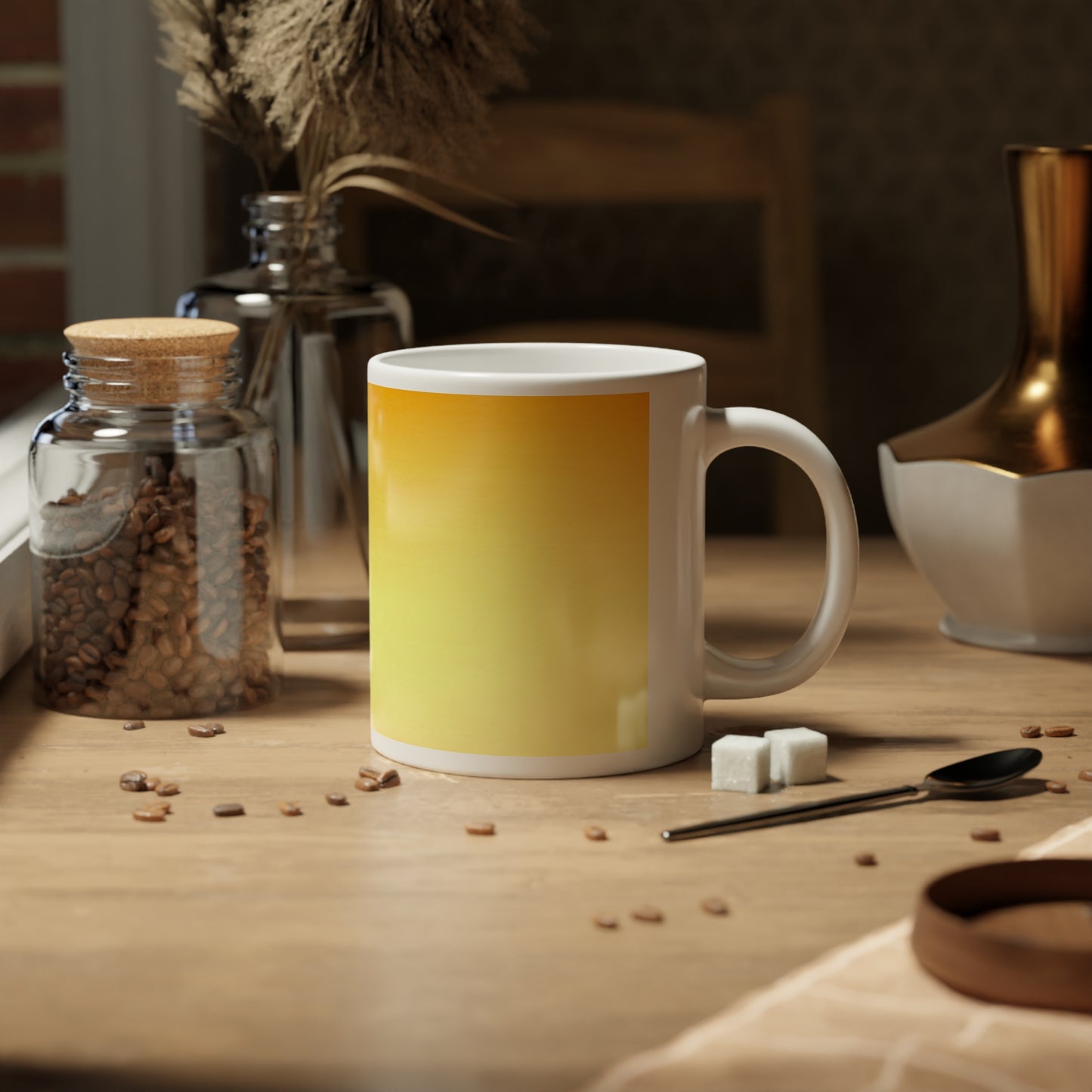 Phoenix Fade 20 oz White Glossy Jumbo Mug