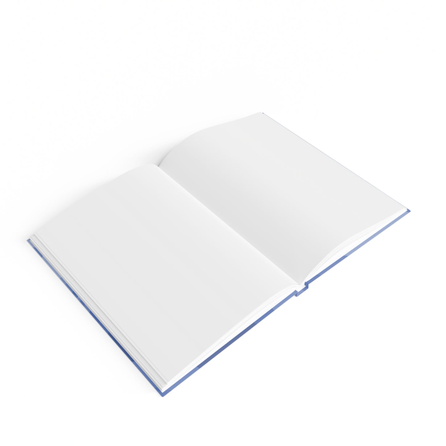 Deep Blue Wavey 5" x 7" Journal - 128 Blank pages