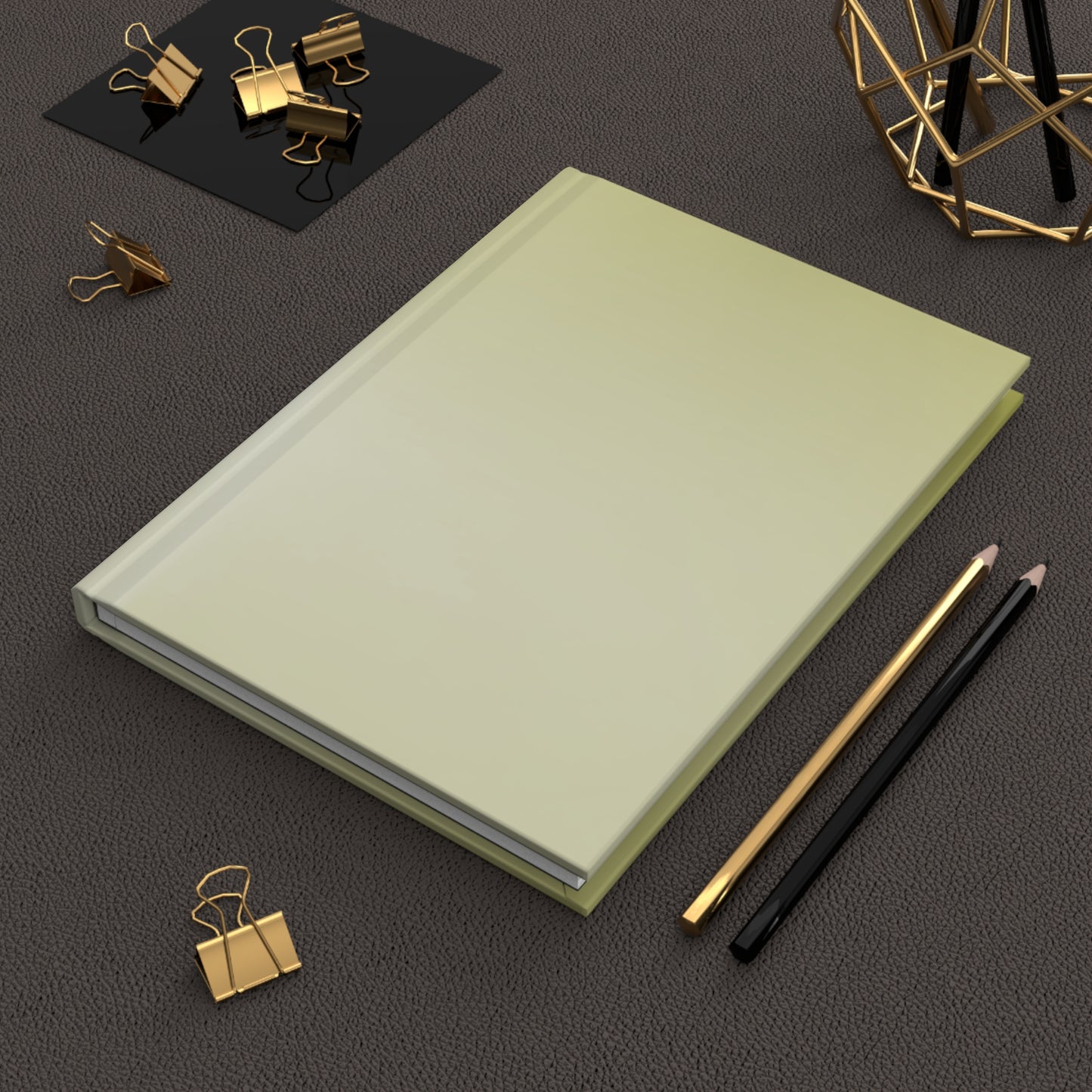 Lemon Fade 5.75" x 8" Hardcover Journal Matte with 150 lined pages