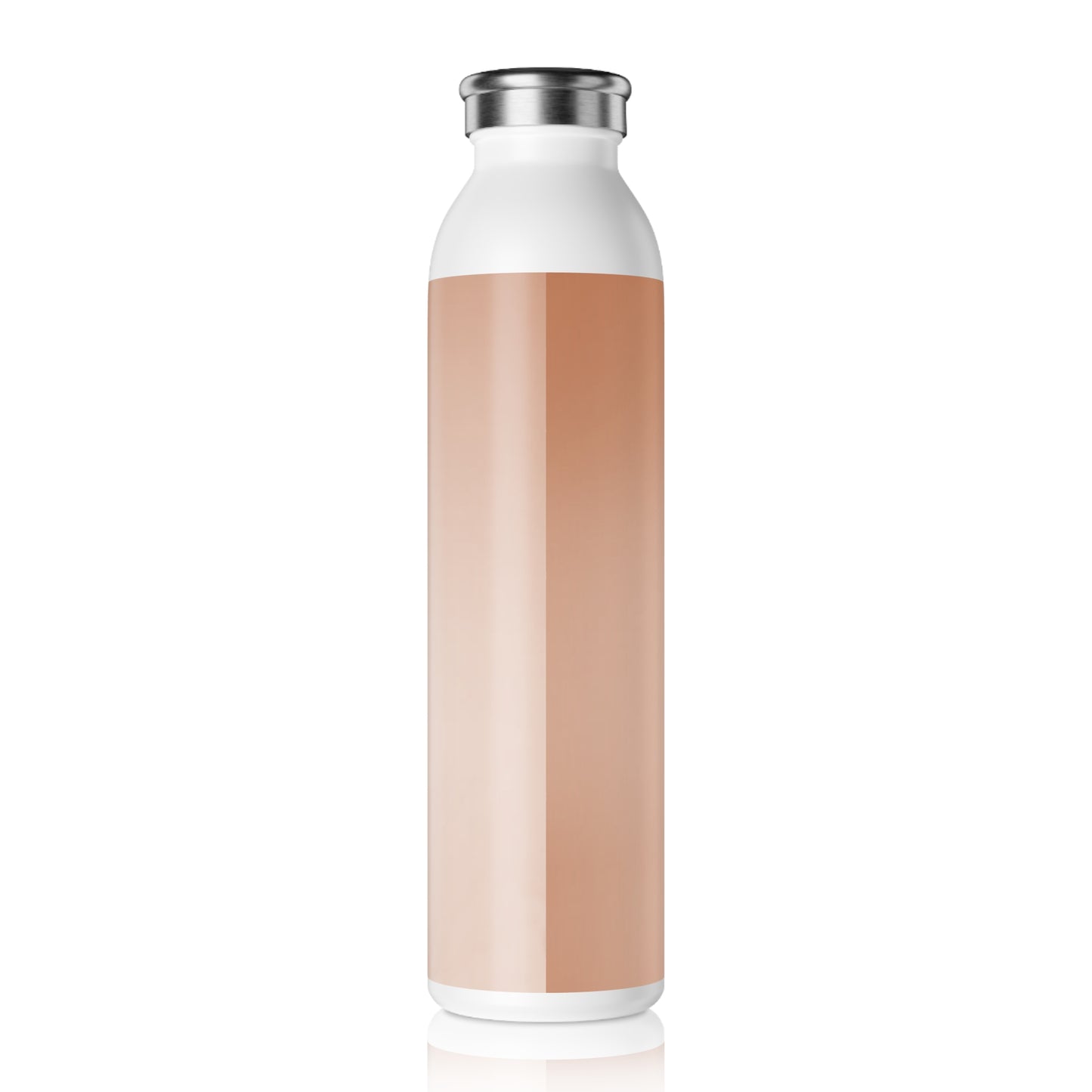 Soft Fade Slim Water Bottle, 20 oz White