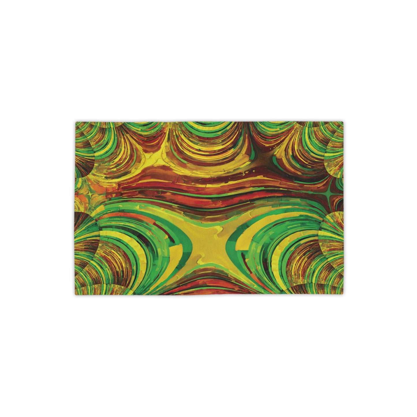 Uzi Spiral Beta Beach Towel, 18" x 27"