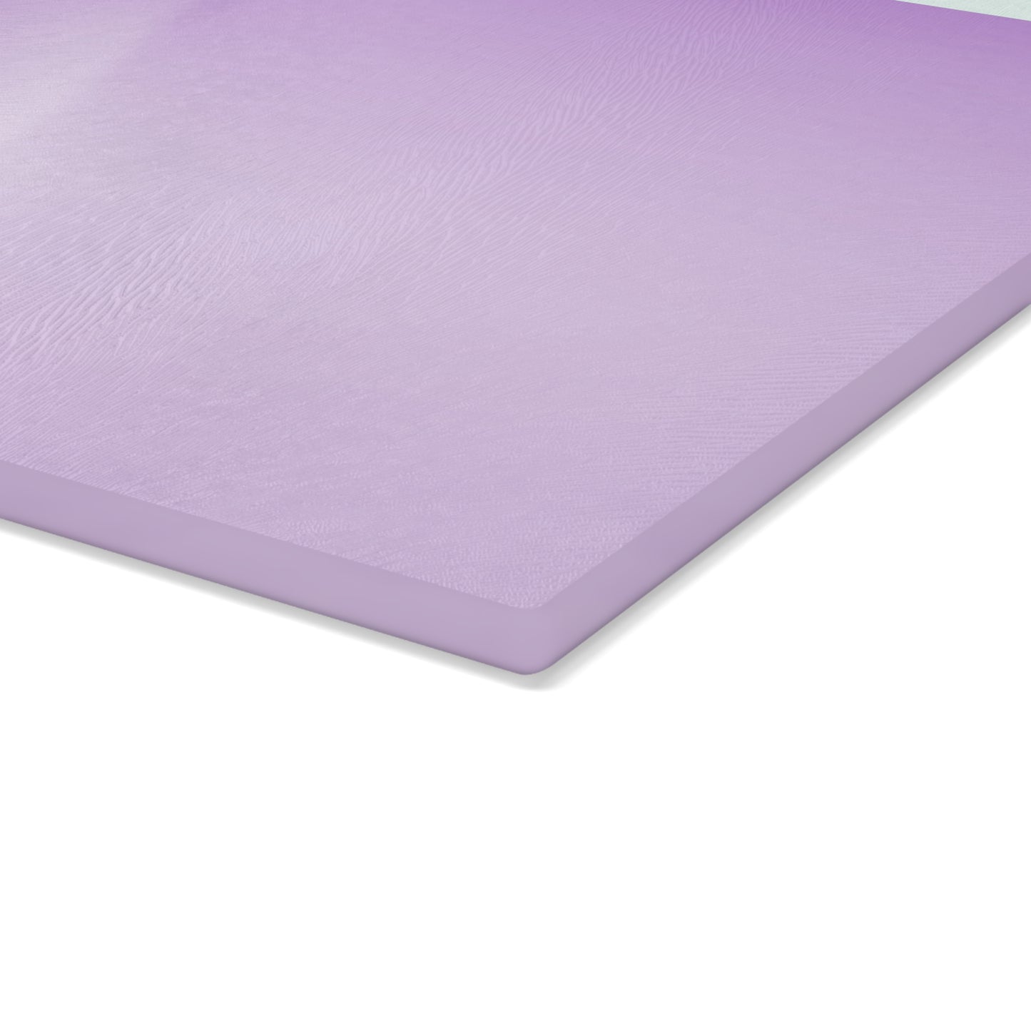 Purple Golden Fade 11" x 15" Glass Cutting Board