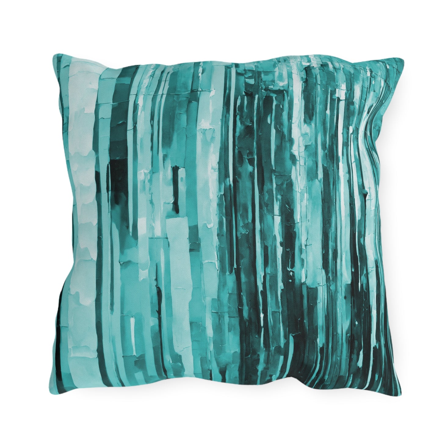 Striped Tif 18" x 18" Outdoor Pillow