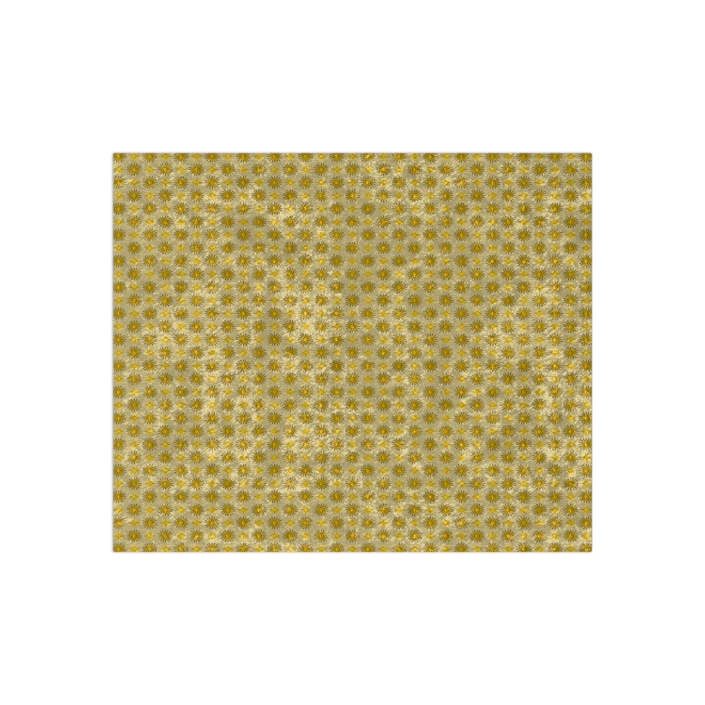 Lemongrass Star-crossed Bodies Crushed Velvet Blanket, 50" x 60"