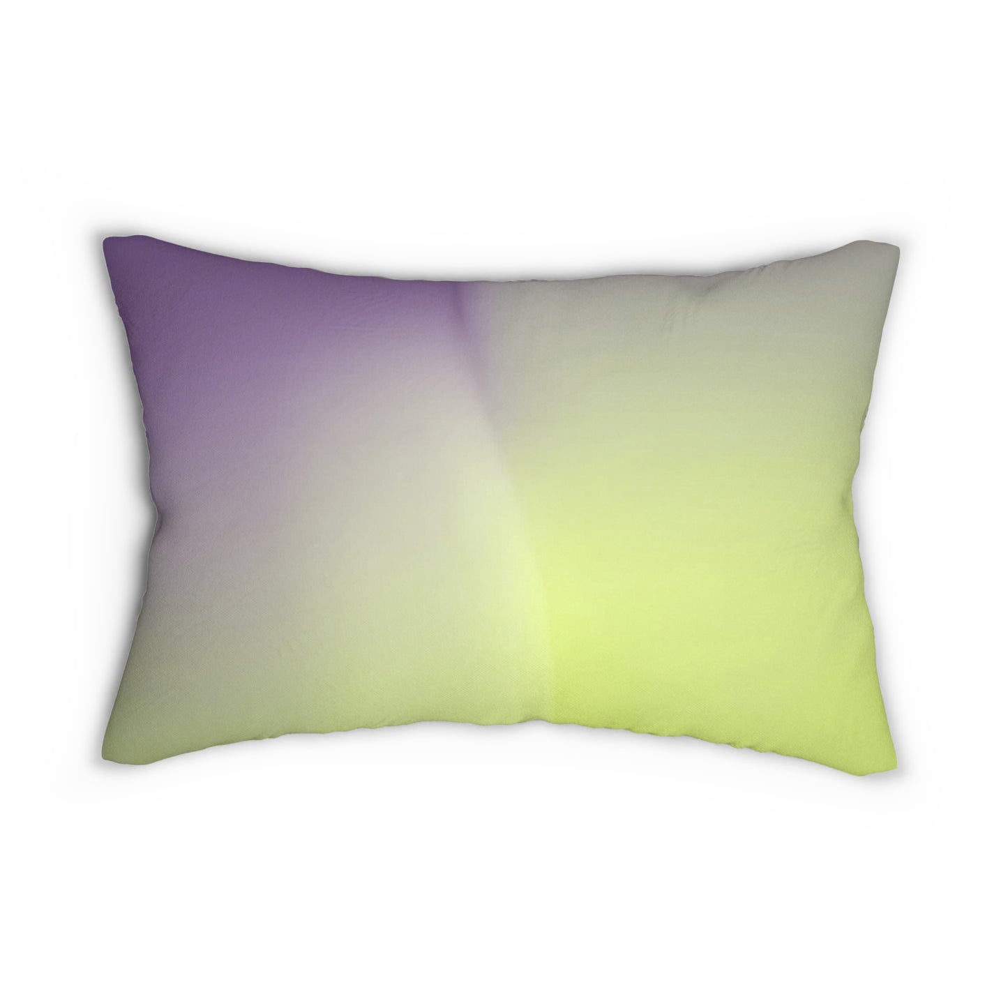Purple Golden Fade Spun Polyester Lumbar Pillow, 20" x 14"