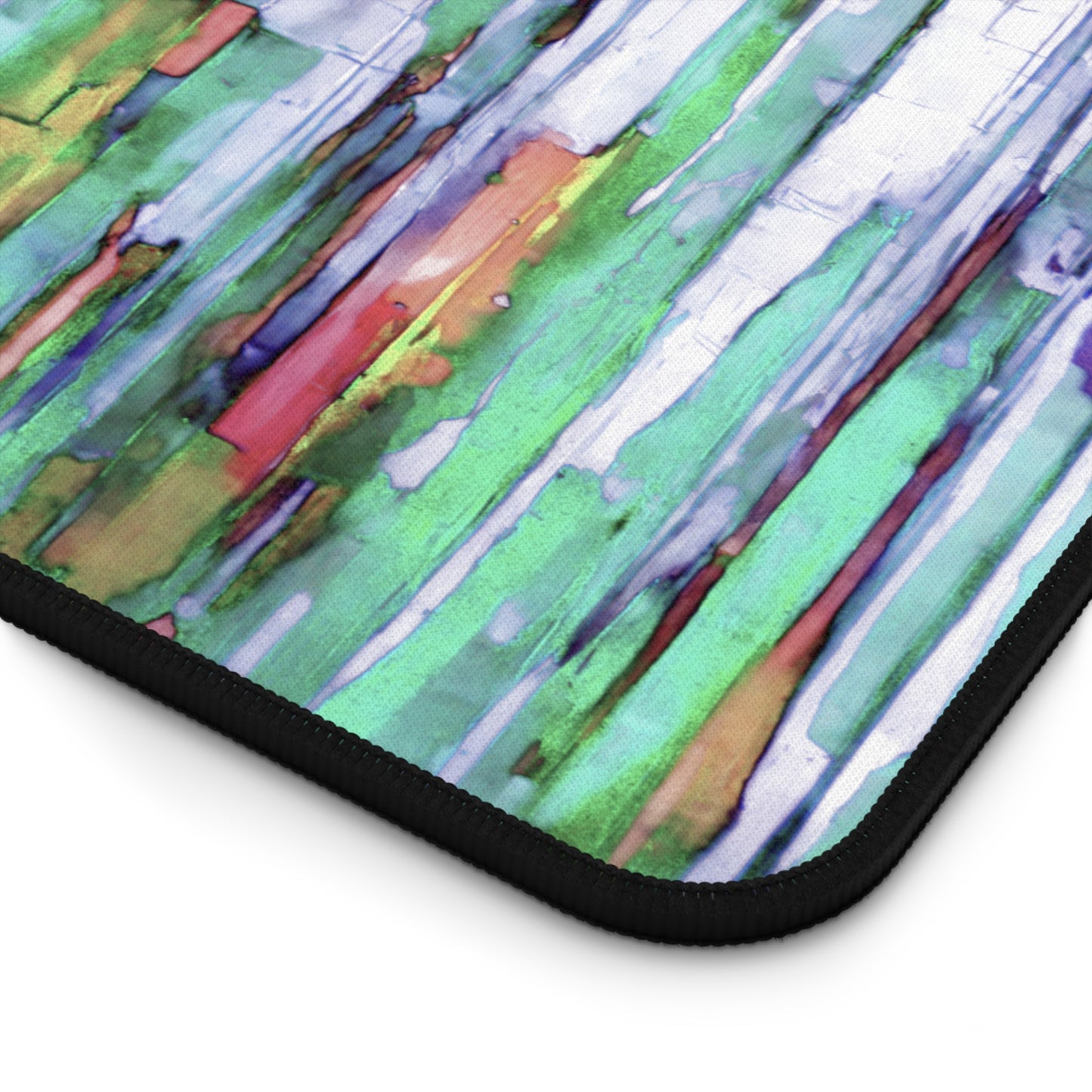 Striped Pastels 12" x 18" Desk Mat