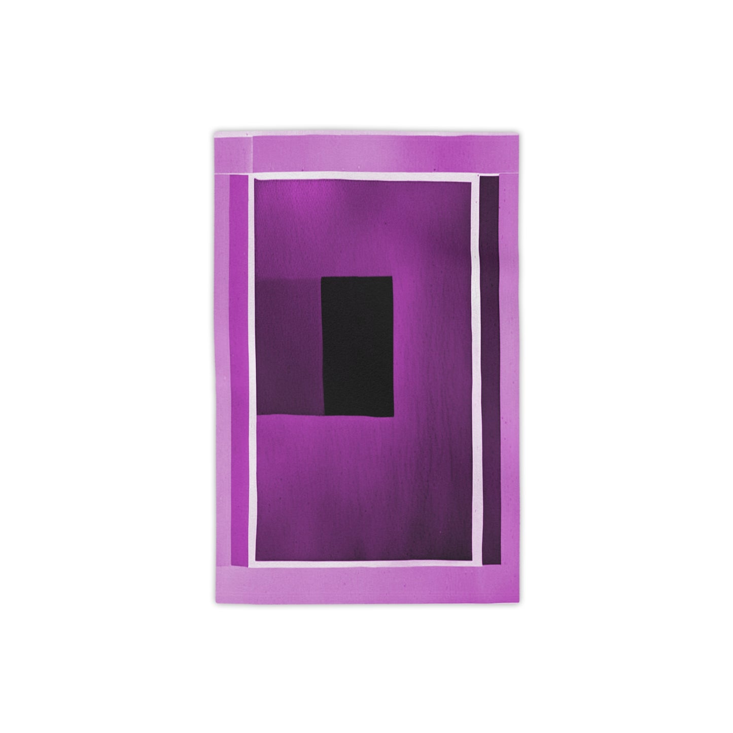 Magenta Shadow Beach Towel, 18" x 27"