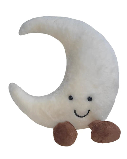 Plush Moon Child's Bedside Sofa Pillows