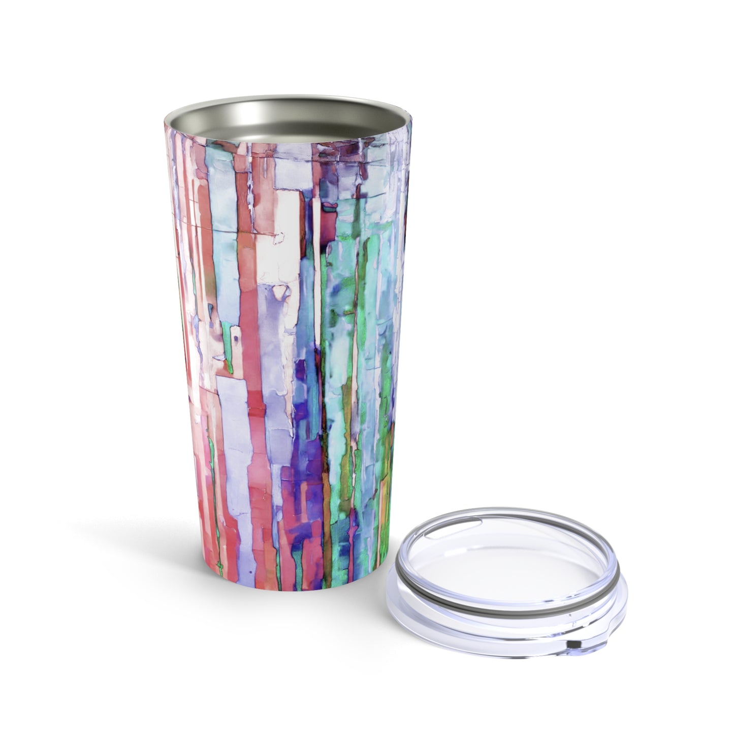 Striped Pastels Tumbler 20oz