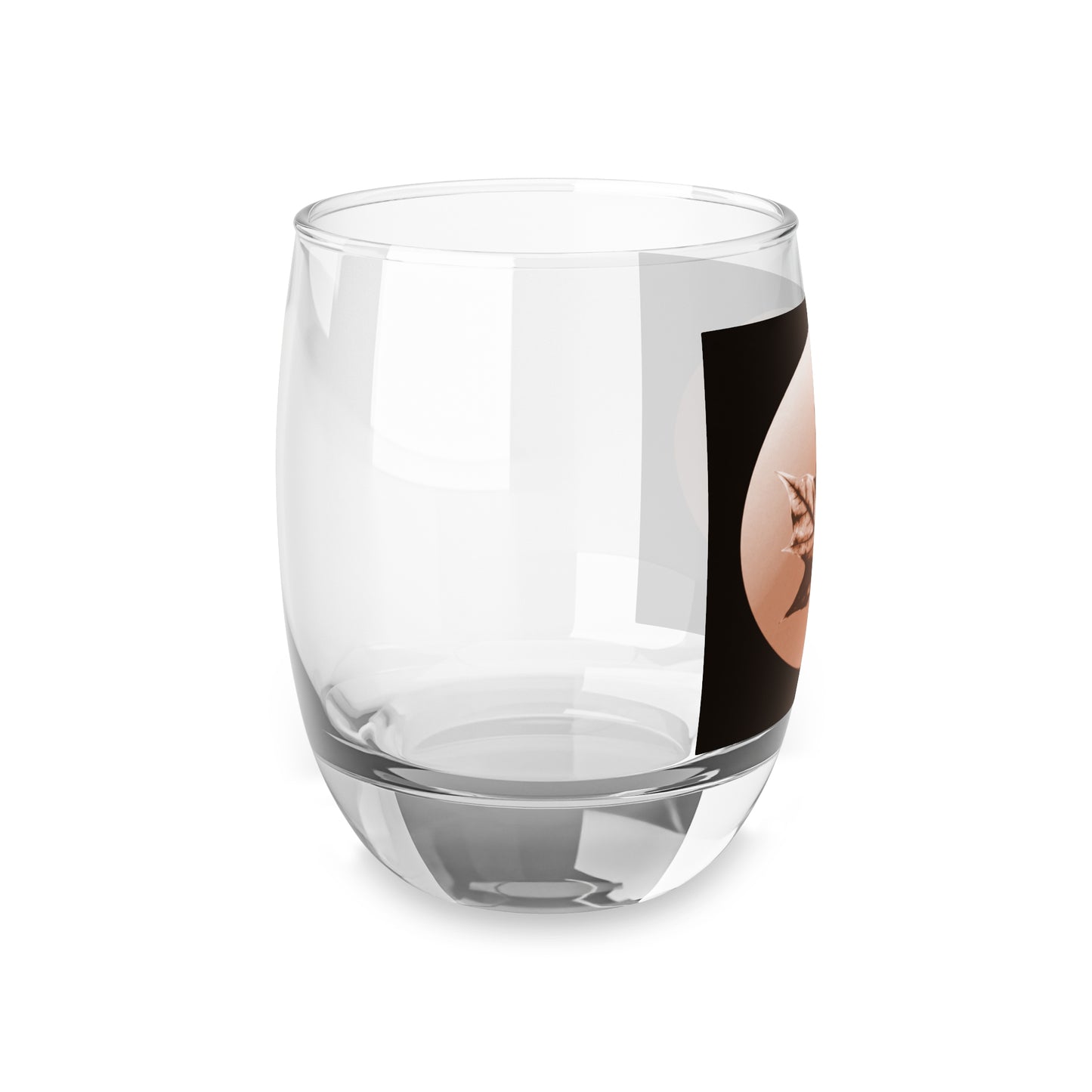 Soft Maple Leaf Whiskey Glass, 6 oz