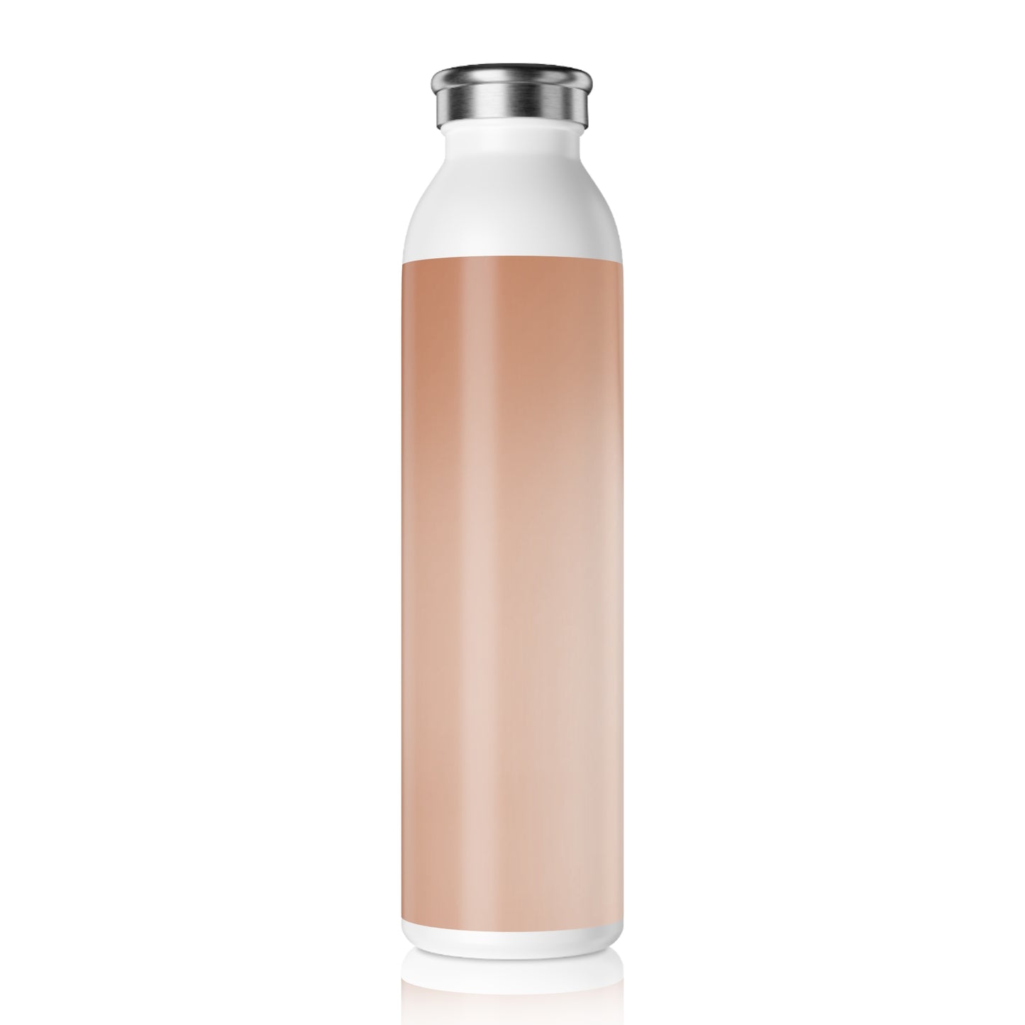 Soft Fade Slim Water Bottle, 20 oz White