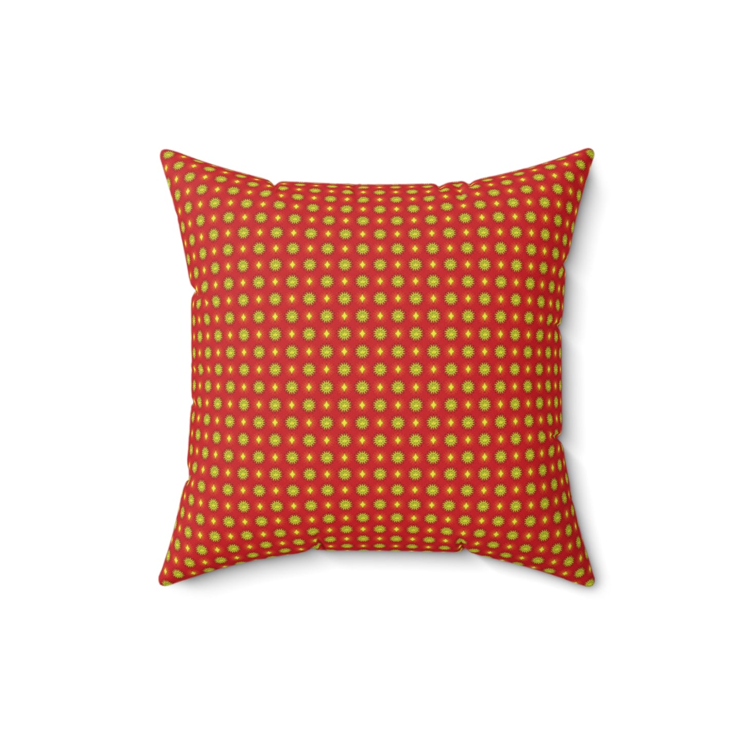 Late Evening Star-crossed Bodies Faux Suede Square Pillow, 16" x 16"