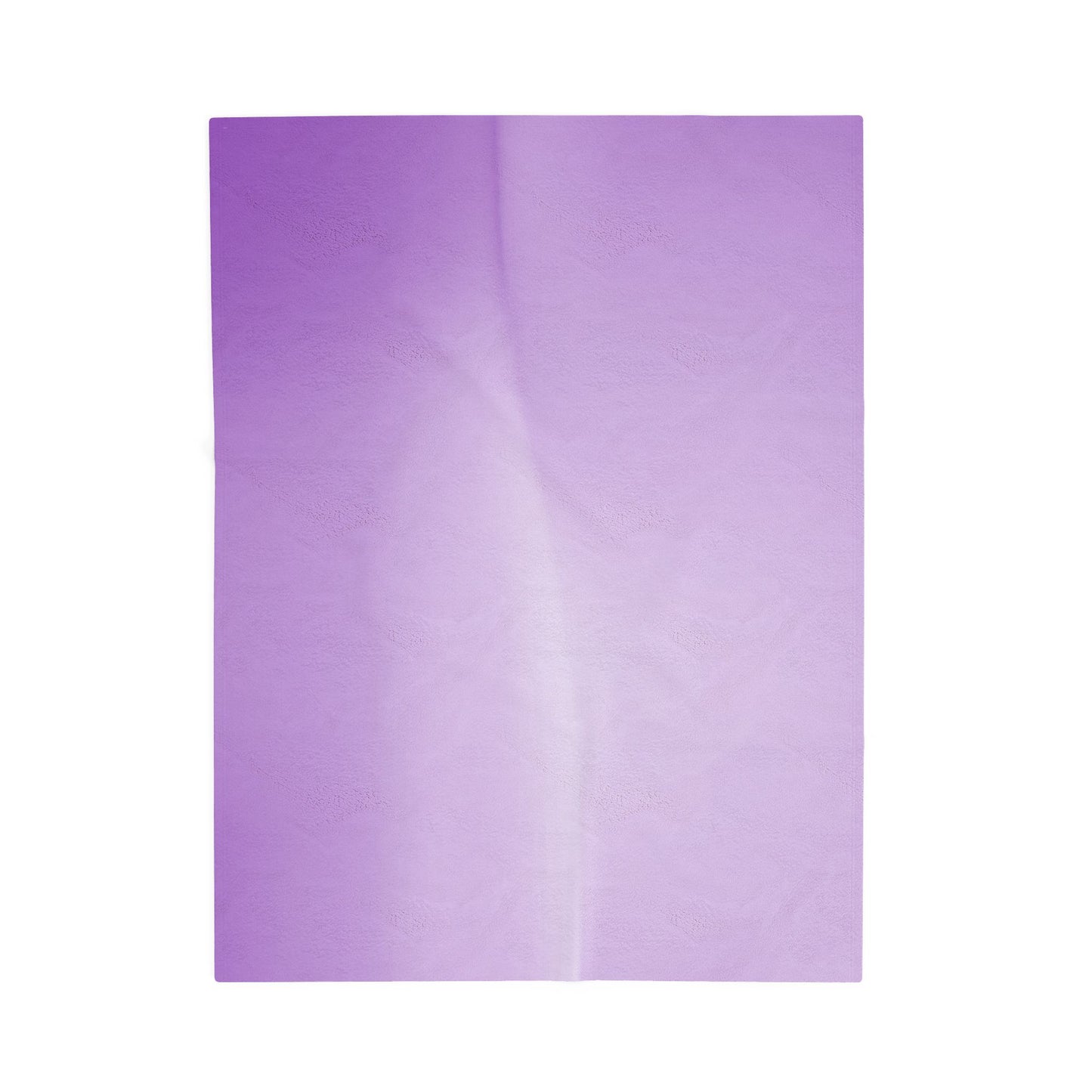 Soft Lavender Fade Velveteen Plush Blanket, 30" x 40"