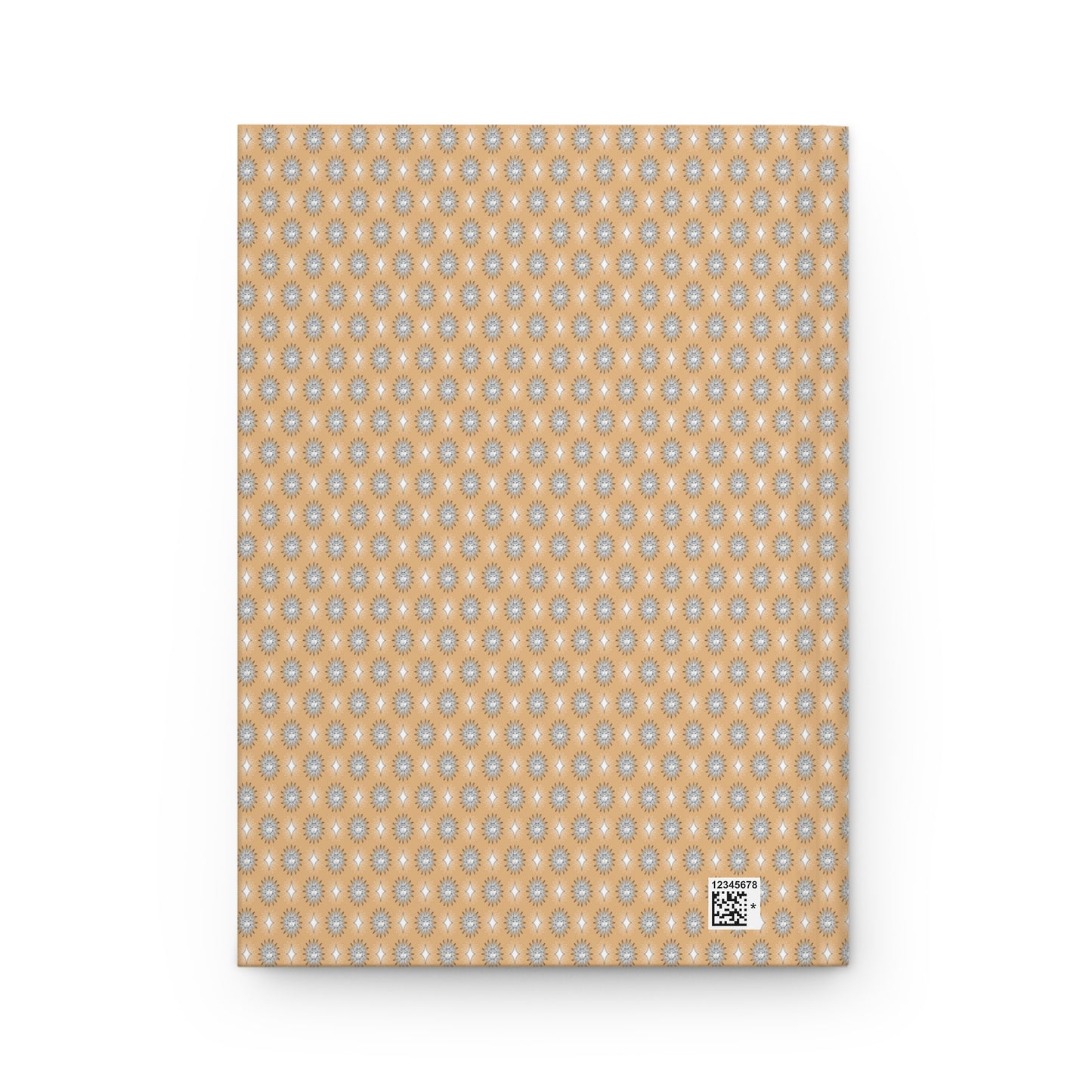 Tan Sunset Star-crossed Bodies Hardcover Journal Matte with 150 lined pages, 5.75" x 8"
