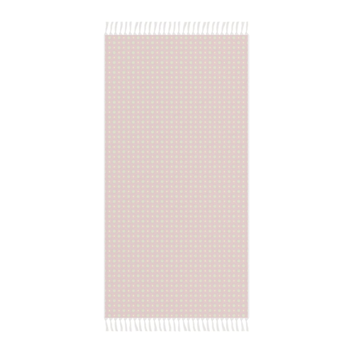 Late Evening Star-crossed Bodies Boho Beach Cloth, 38" × 81"