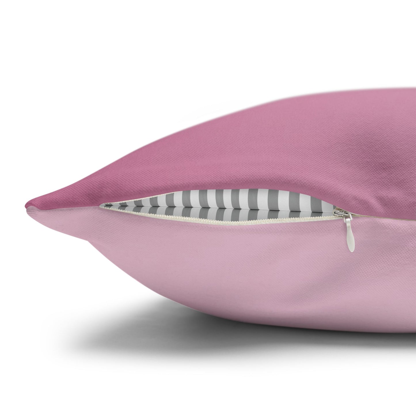 Pink Blush Fade Spun Polyester Square Pillowcase, 14" x 14"