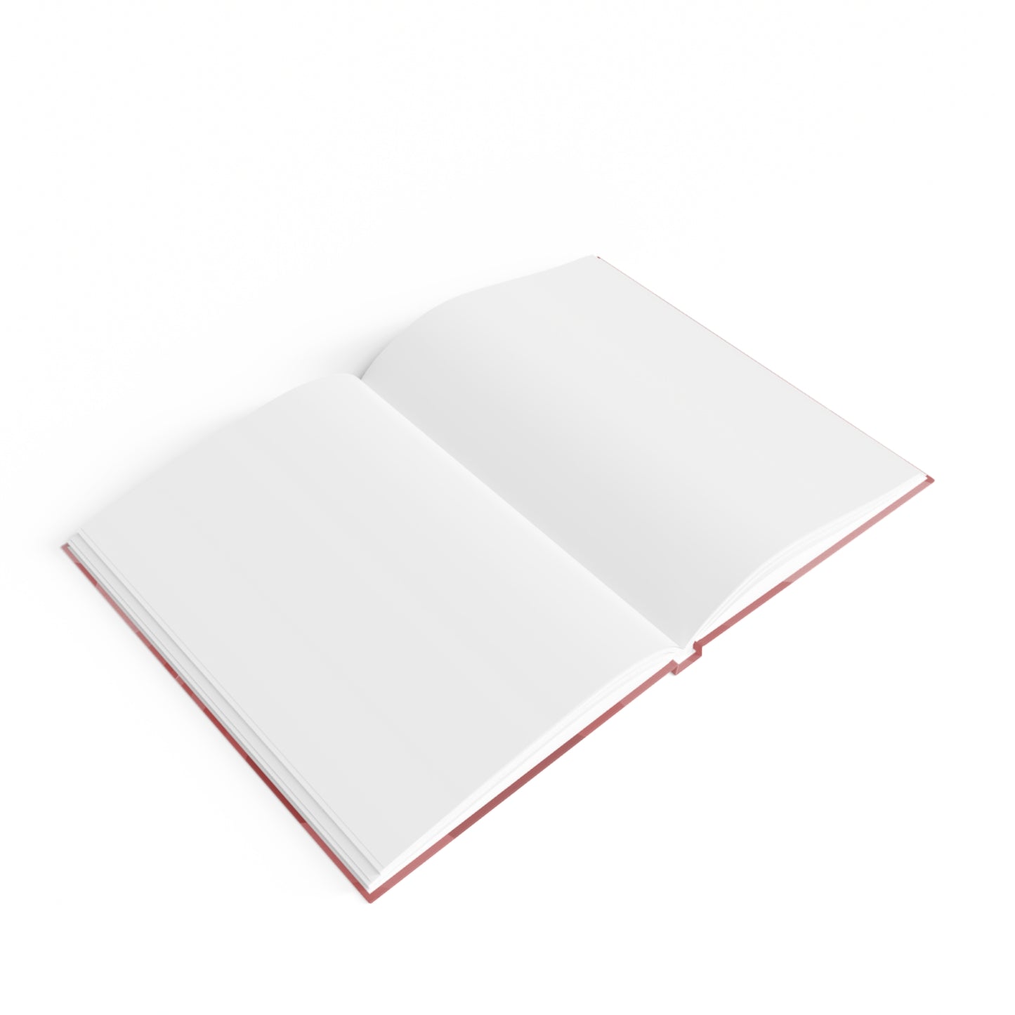 Power Red Wavey 5" x 7" Journal - 128 Blank pages