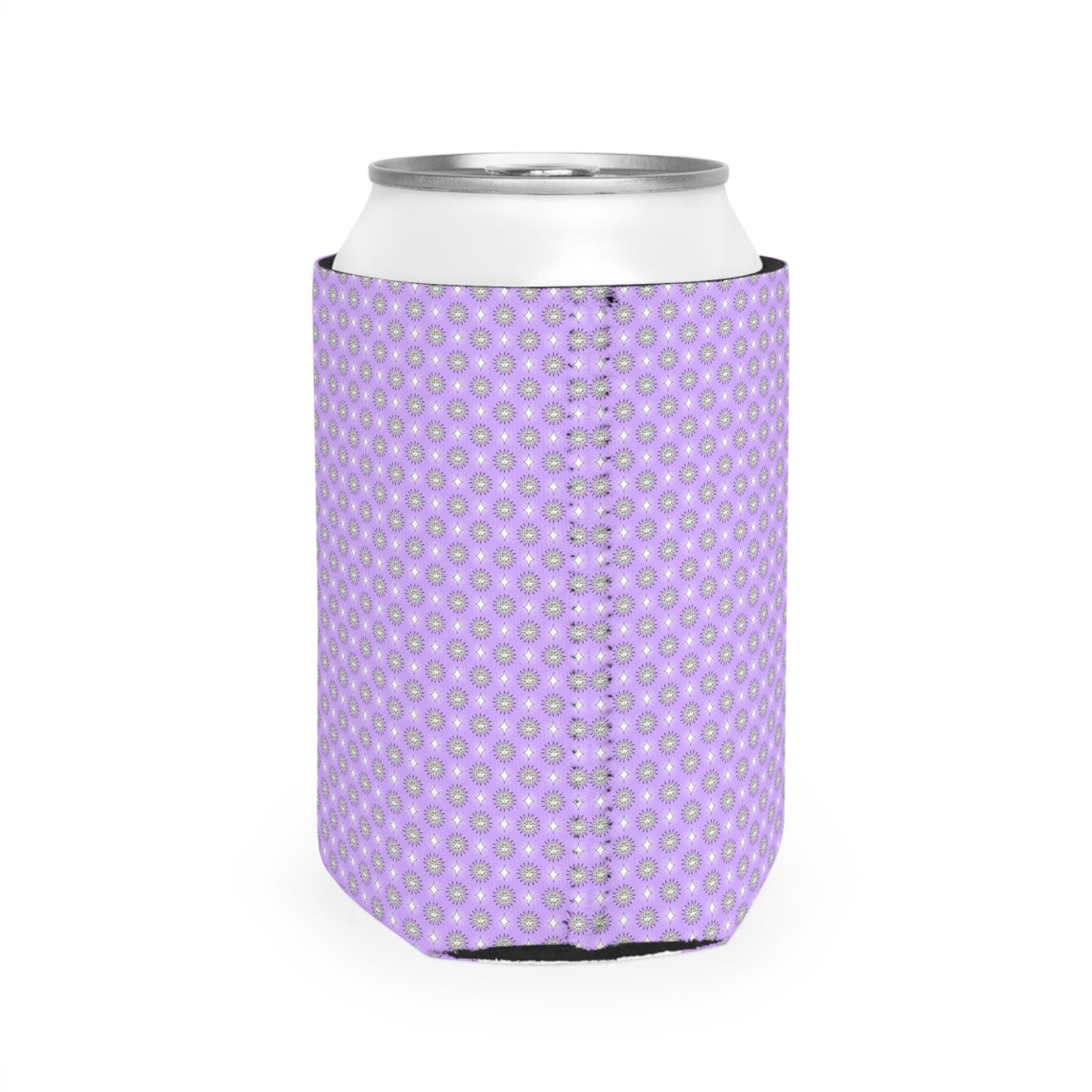 Lavender Star-crossed Bodies 12 oz Can Cooler Sleeve