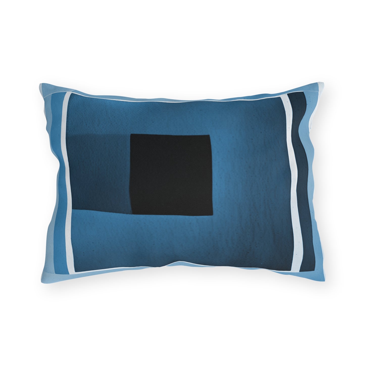 Blue Shadow 20" x 14" Outdoor Pillow