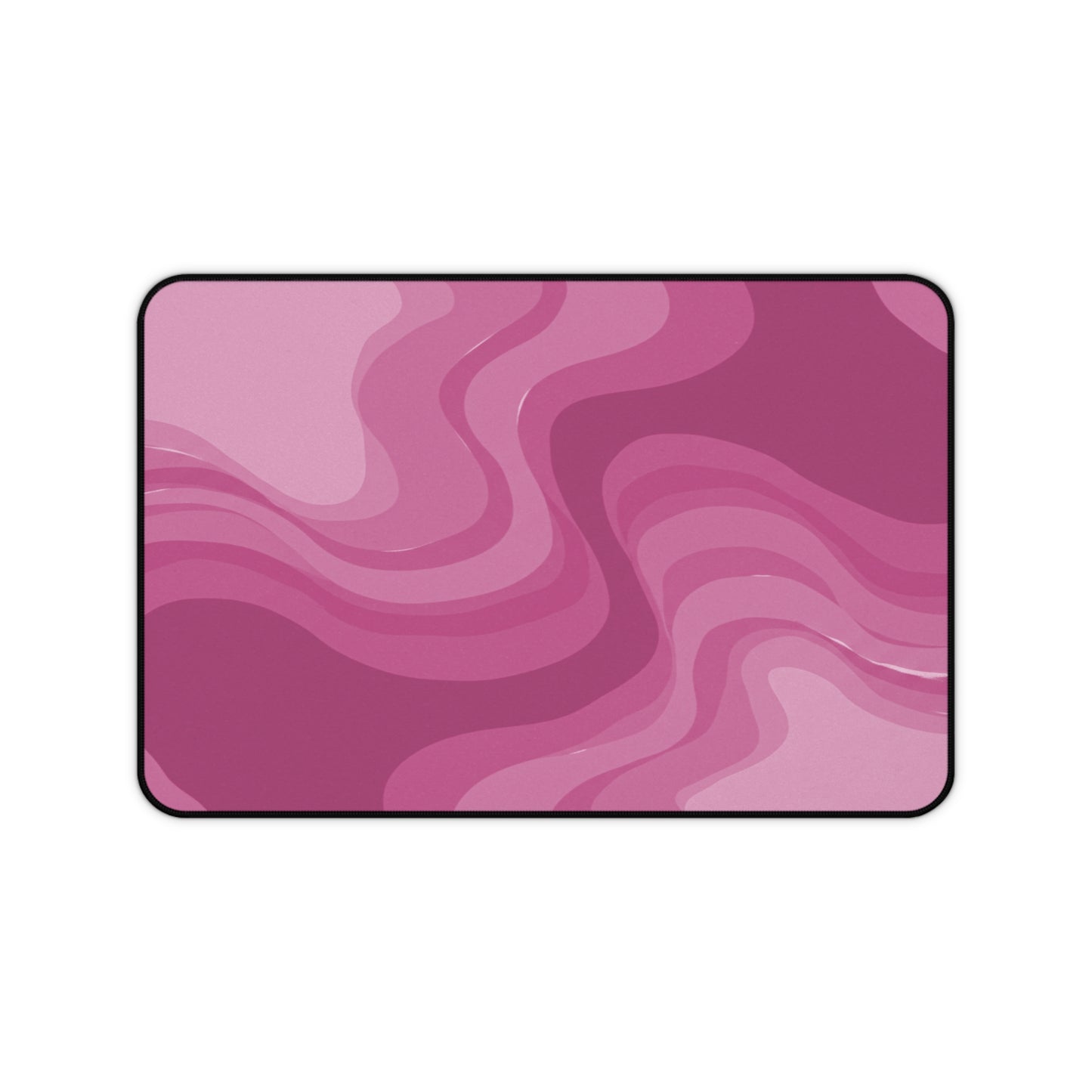 Pinky Mauve Wavey 12" x 18" Desk Mat