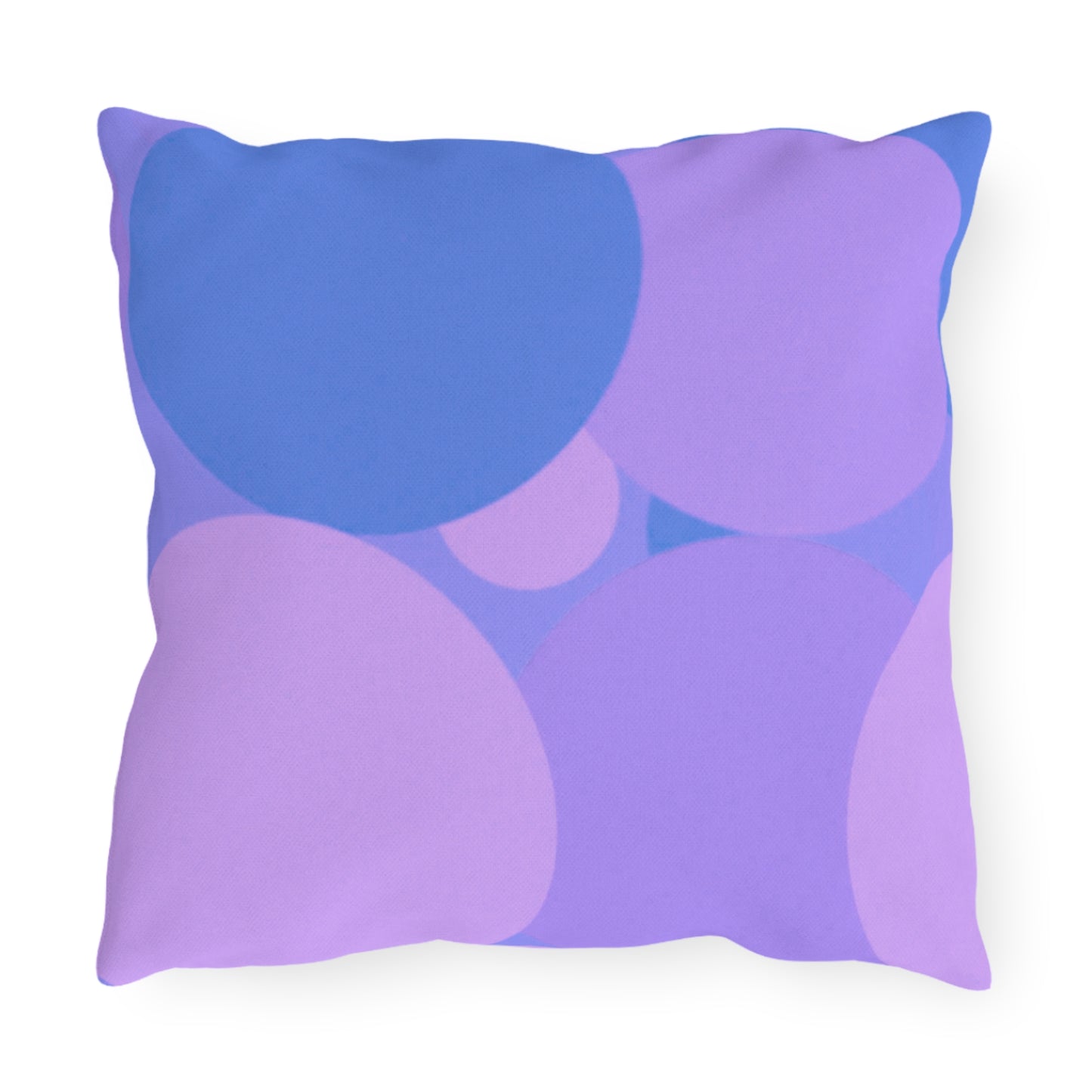 Pastel Purple Family Patches 16" x 16" Outdoor Pillow