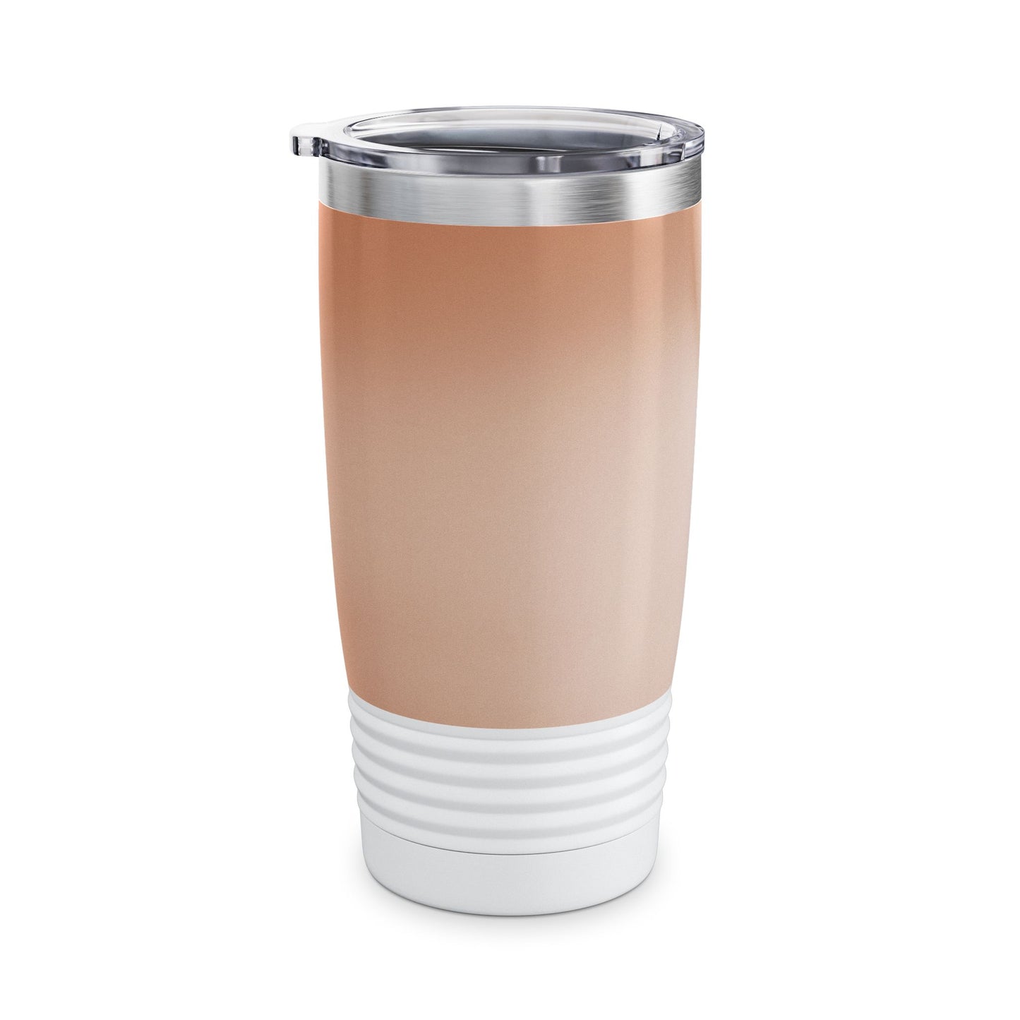 Soft Fade Ringneck Tumbler, 20oz in white, steel and black
