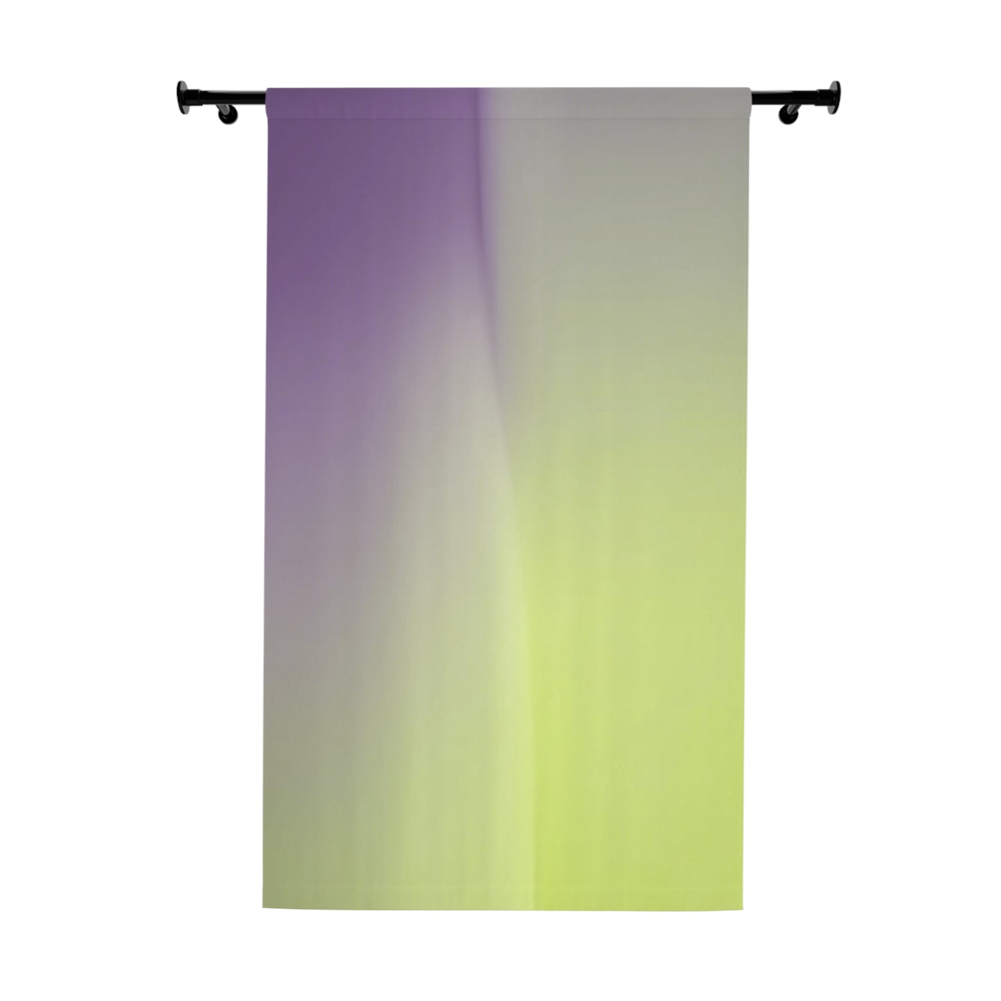Purple Golden Fade Window Curtain, 50" x 84", blackout