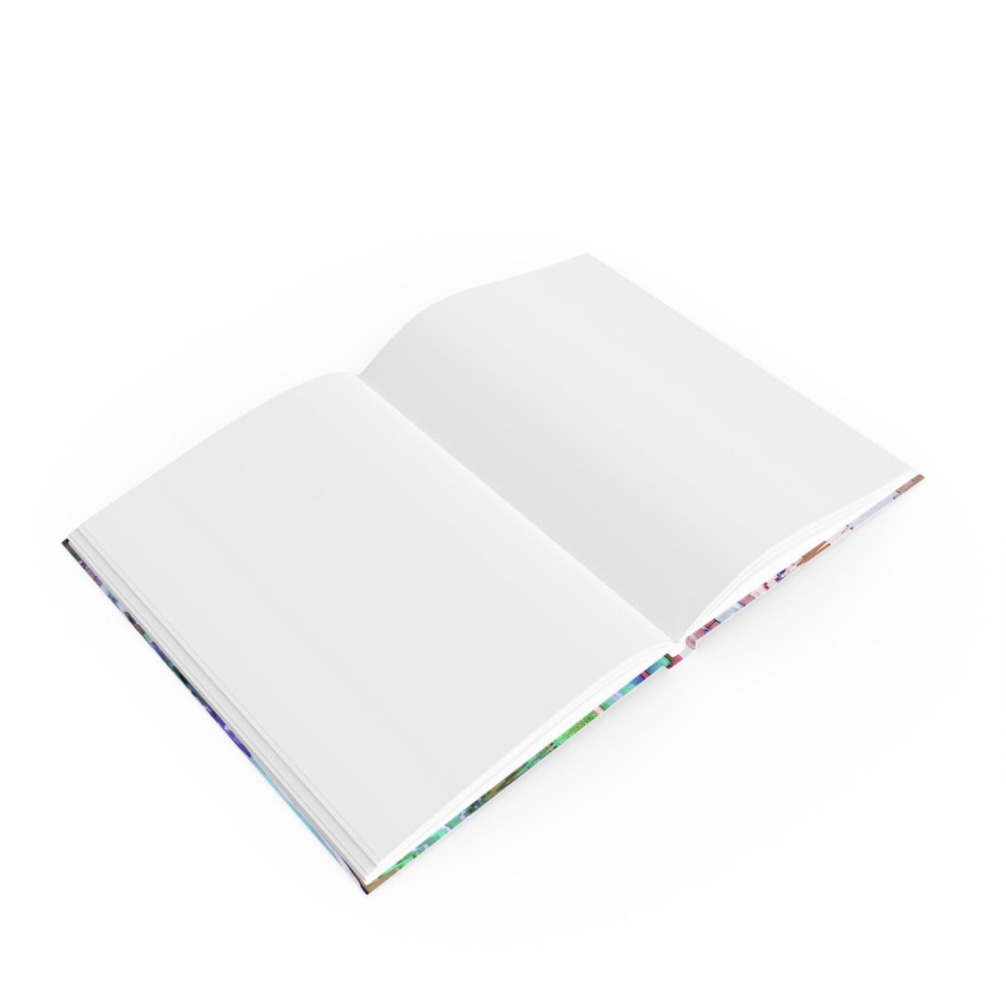 Striped Pastels 5.2" x 7.4" Hard Backed Journal with 128 blank pages