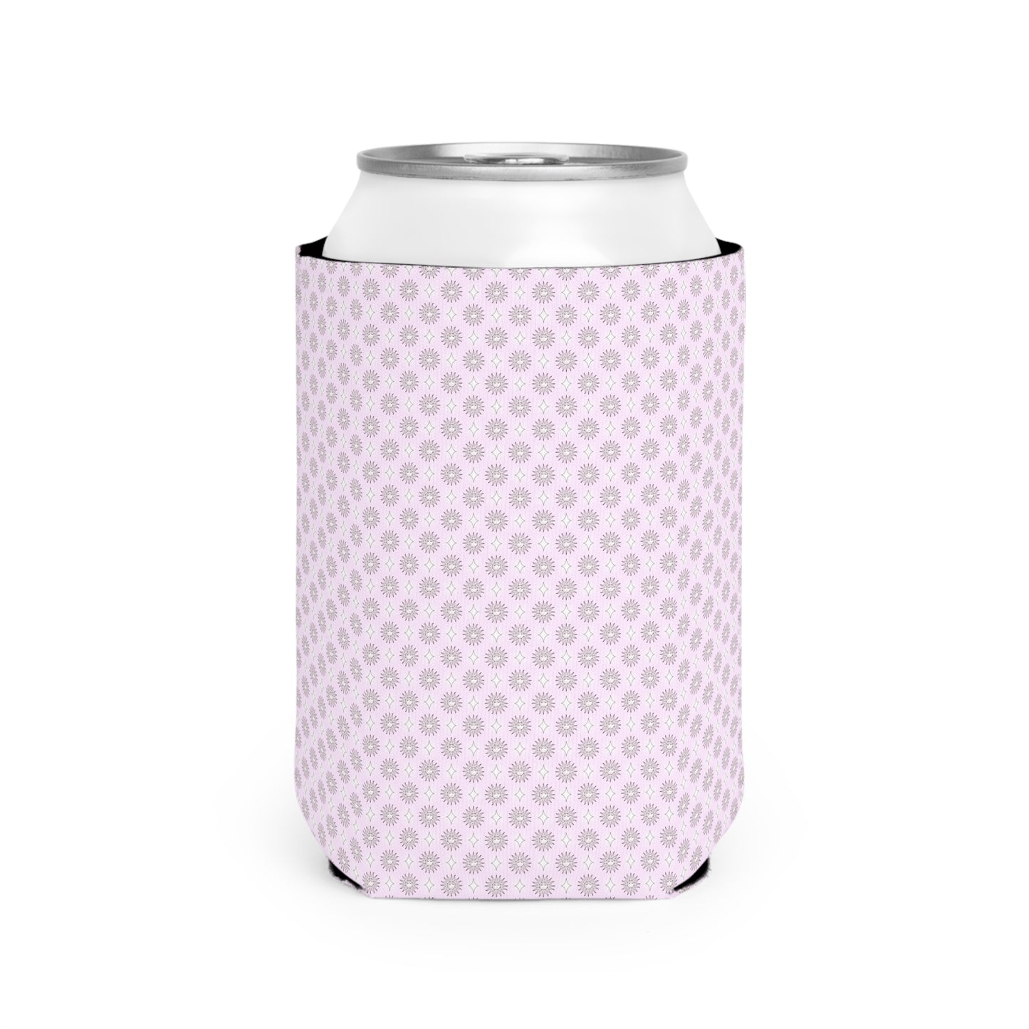 Pink Mornings Star-crossed Bodies 12 oz Can Cooler Sleeve