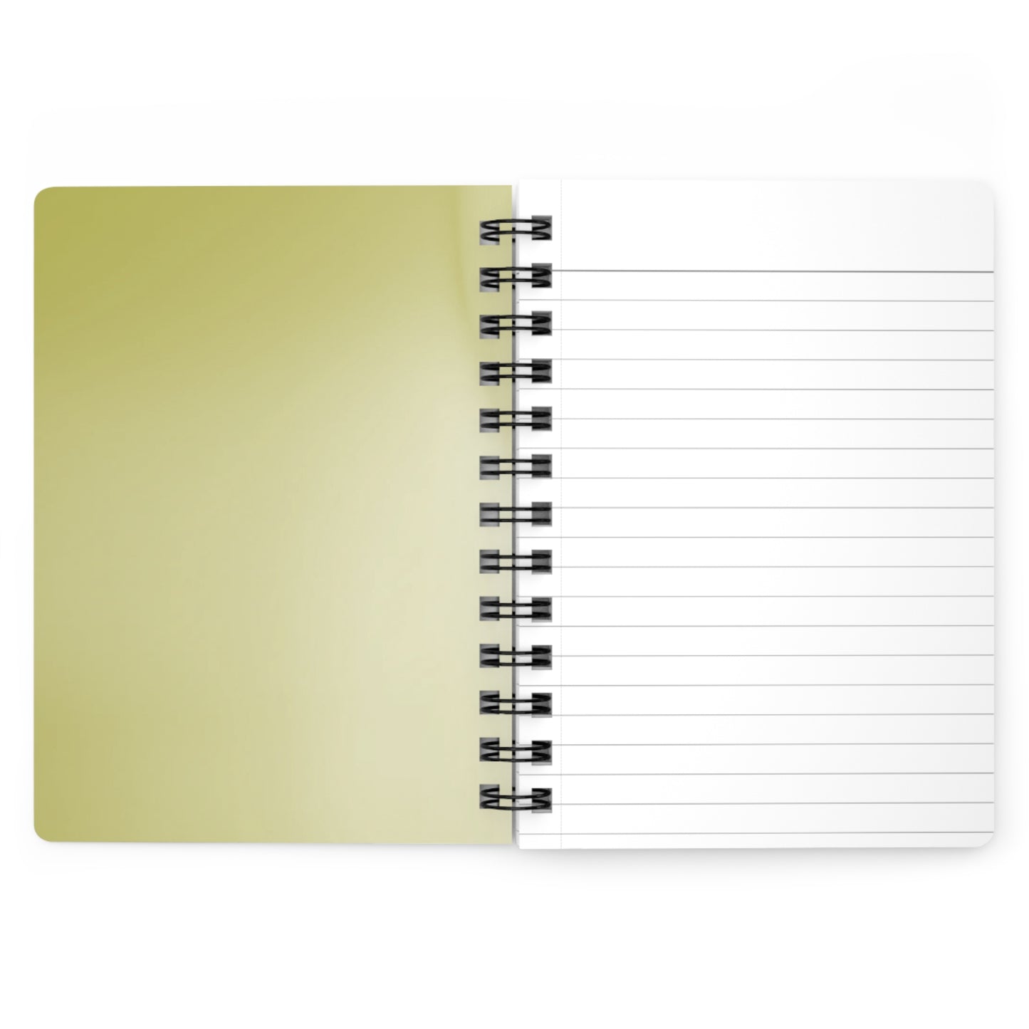 Lemon Fade Spiral Bound Journal, 5" x 7" 150 pages