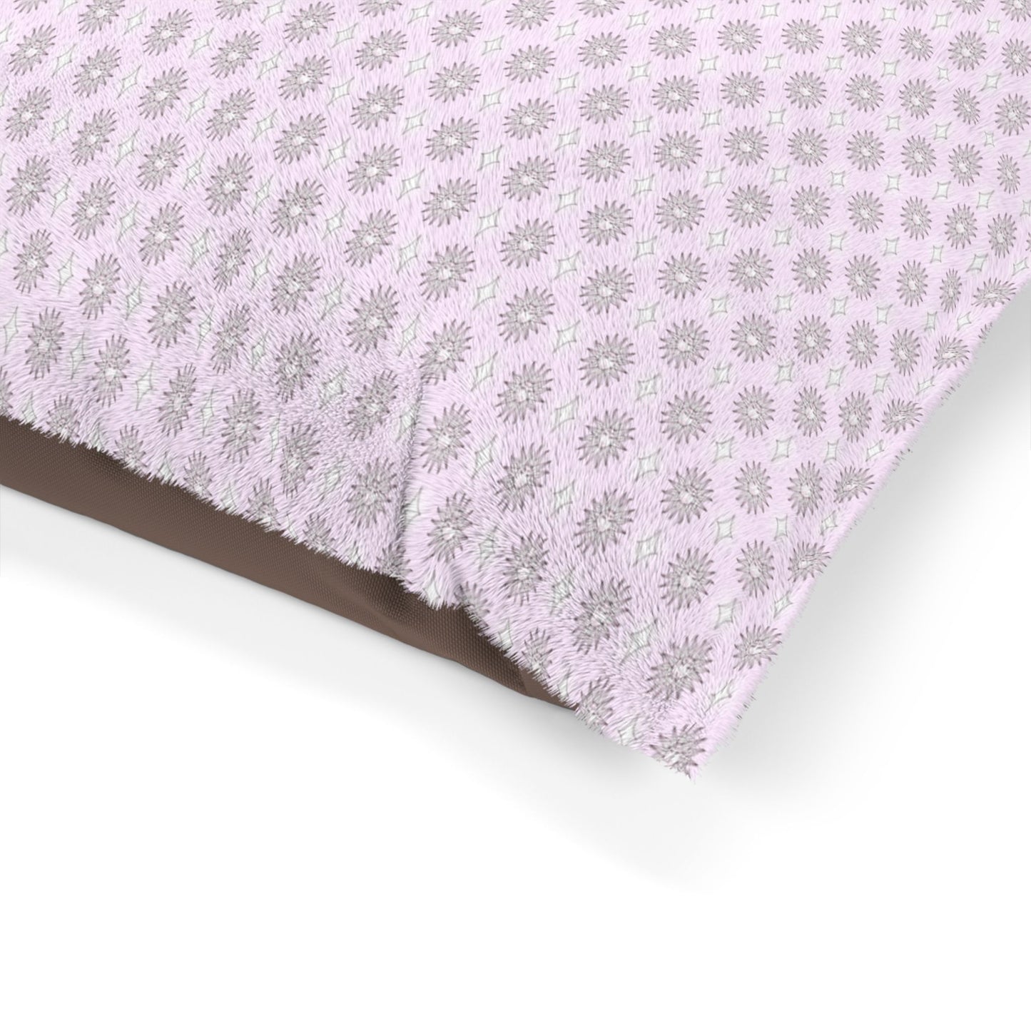 Pink Mornings Star-crossed Bodies Pet Bed, 50" × 40"