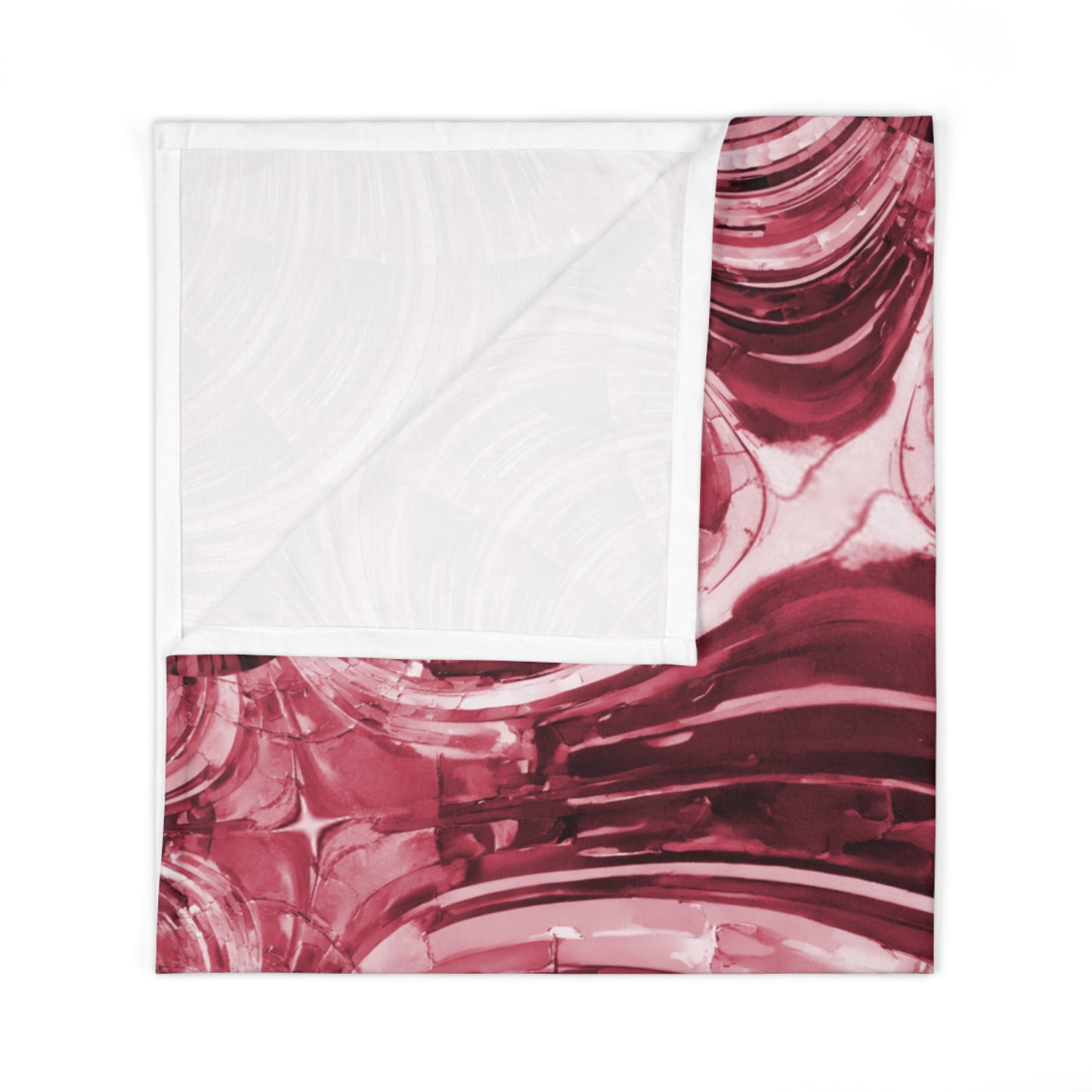 Uzi Spiral Ruby Baby Swaddle 30″×40″ Blanket
