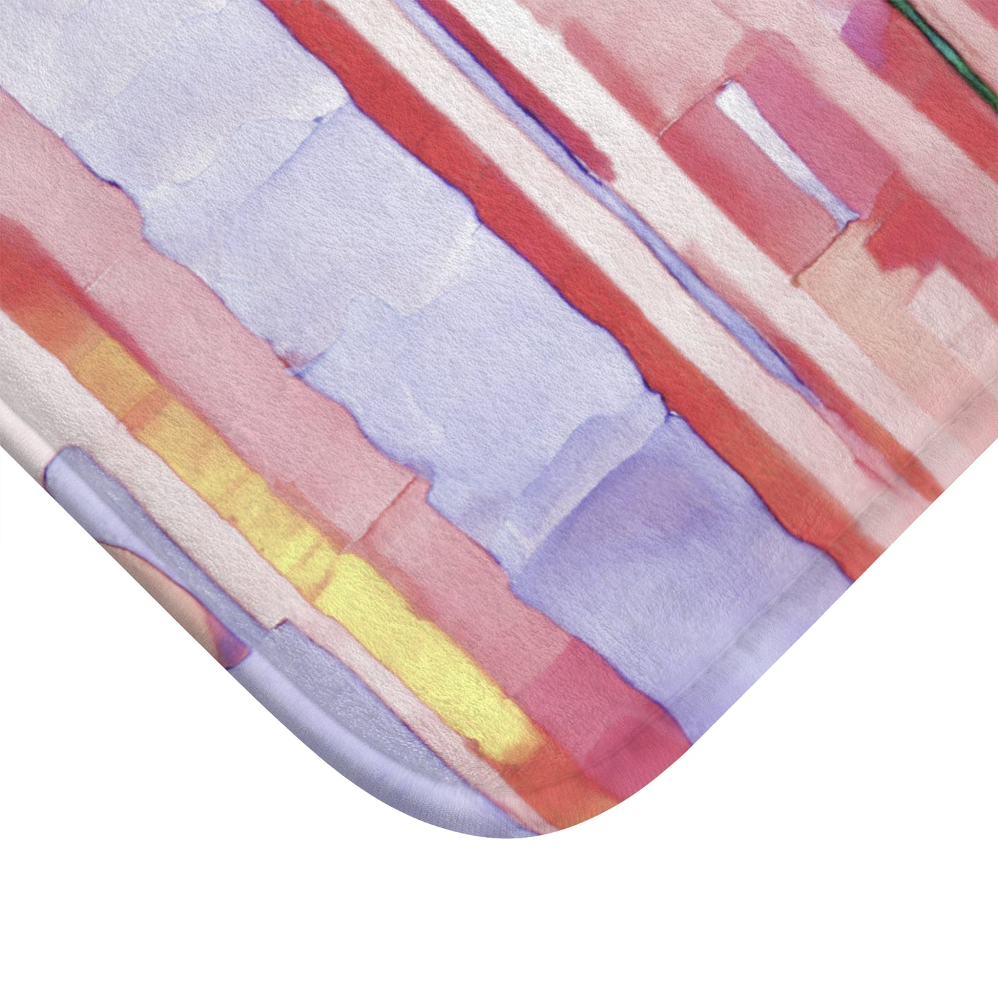 Striped Pastels 34" x 21" Bath Mat