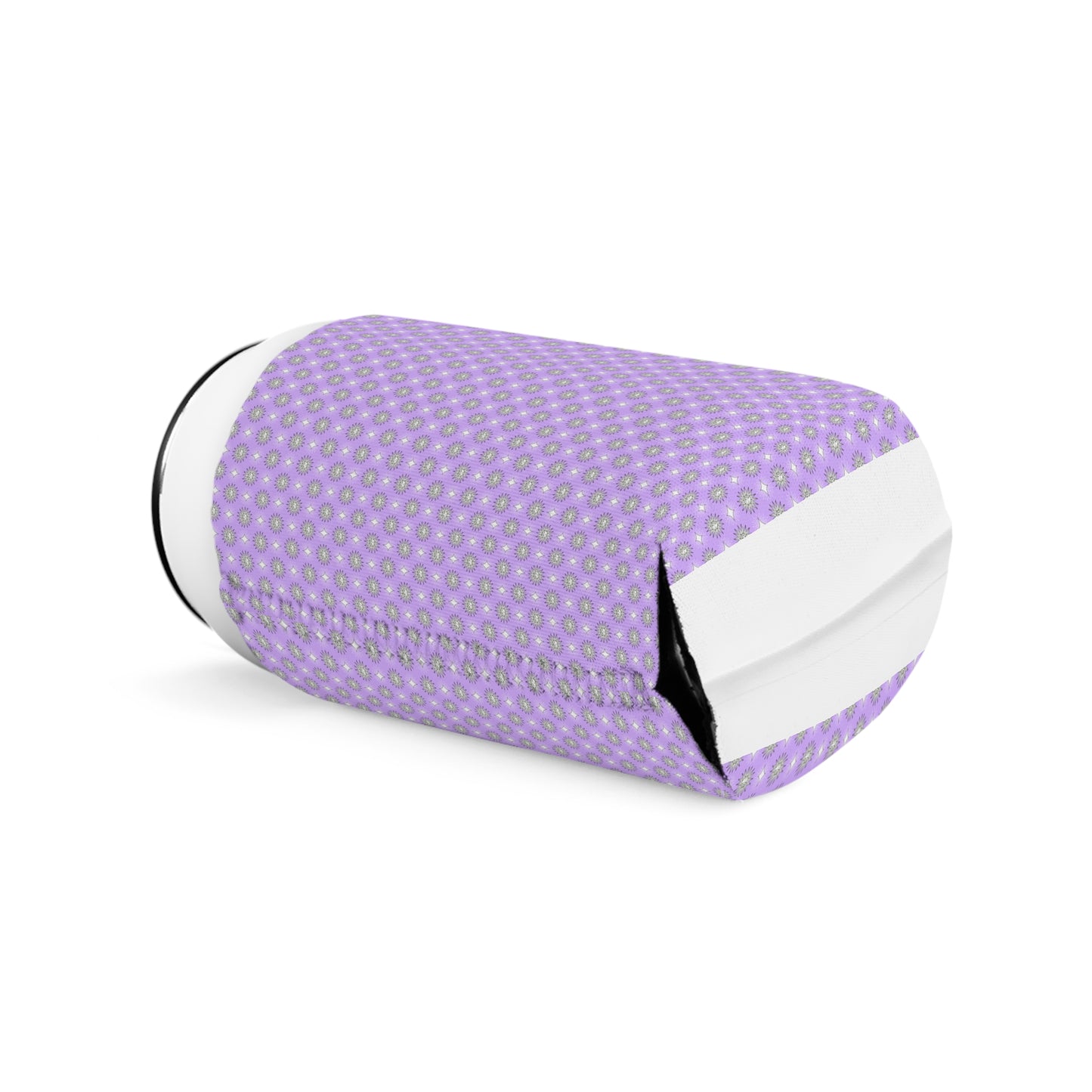Lavender Star-crossed Bodies 12 oz Can Cooler Sleeve