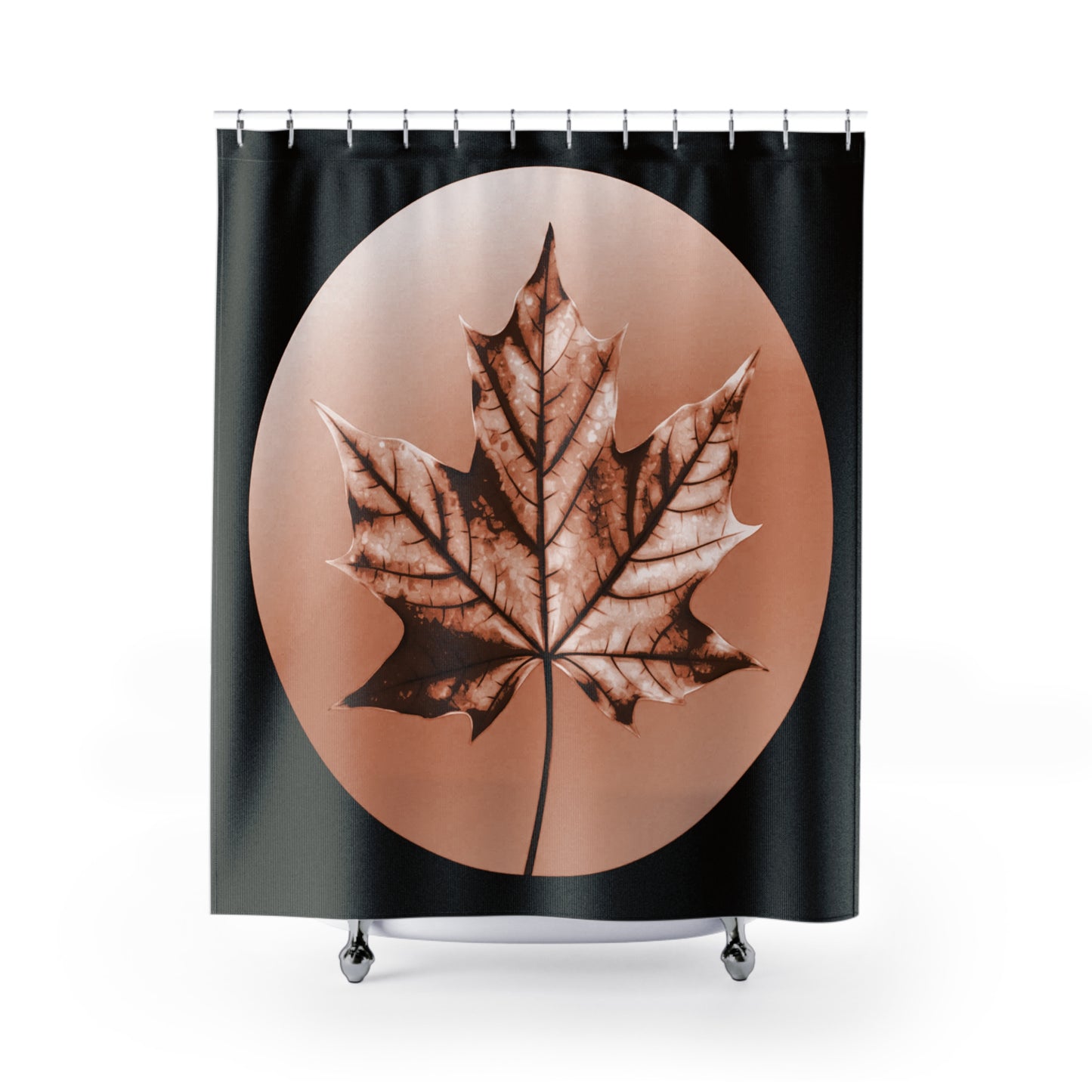 Soft Maple Leaf Shower Curtains, 71" x 74"