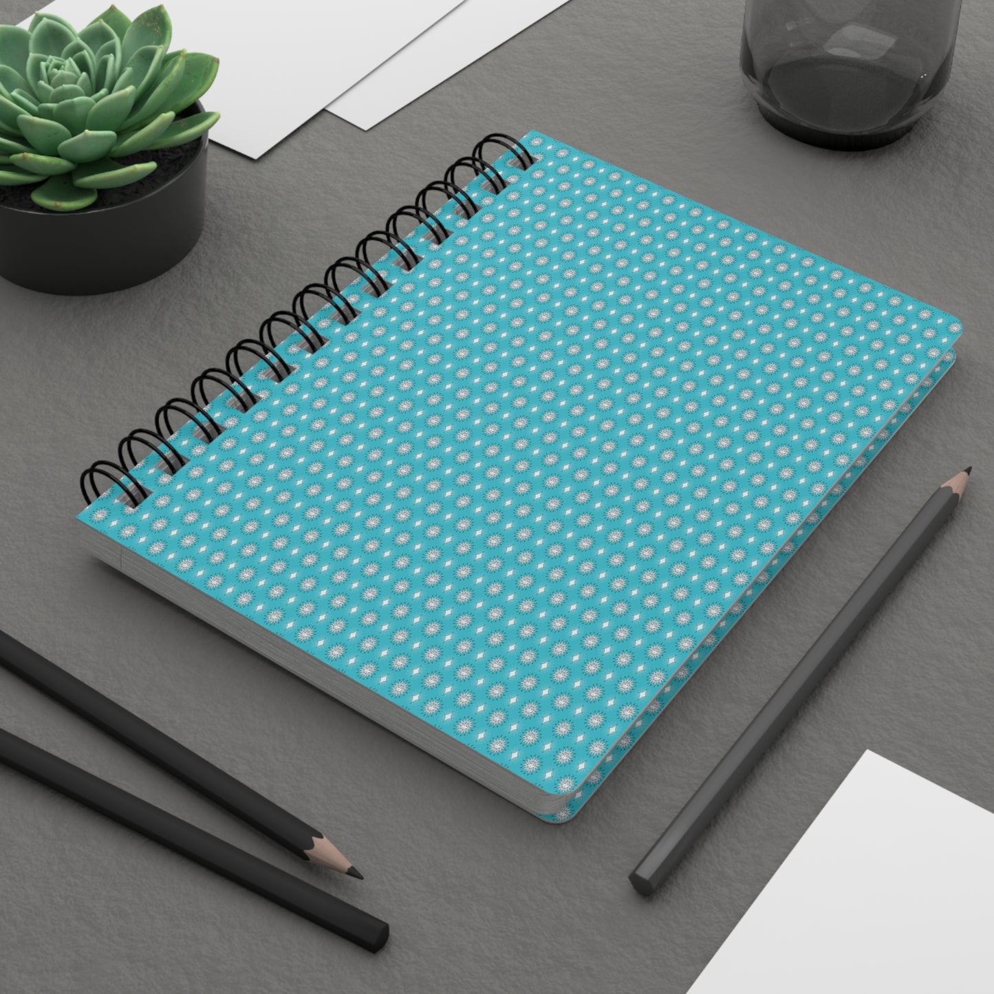 Tif Green Star-crossed Bodies Spiral Bound Journal, 5" x 7" 150 pages