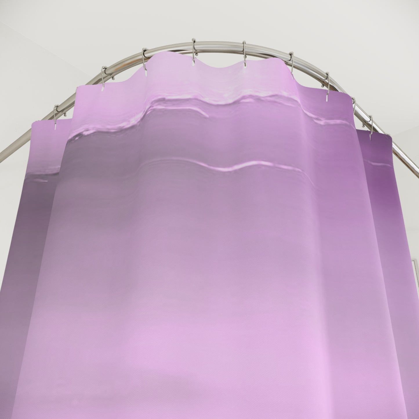 Dark Pink Sea Amethyst Fog Shower Curtains, 71" x 74"
