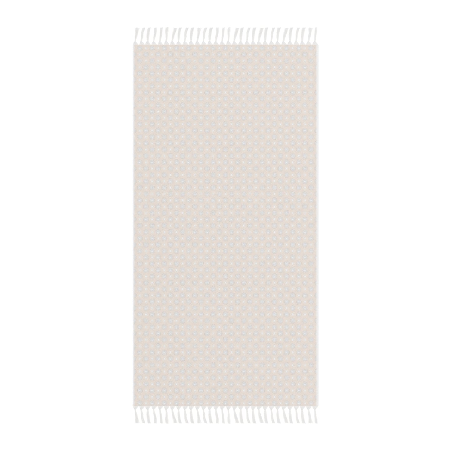 Tan Sunset Star-crossed Bodies Boho Beach Cloth, 38" × 81"