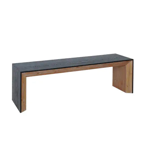 Modern Multi-Colored Wooden Bench – Dining Room, Bedroom, or Hallway Furniture