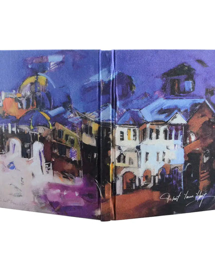 BiggDesign Dark Street Notebook – 5.5" x 7.9" in, Hardcover Journal