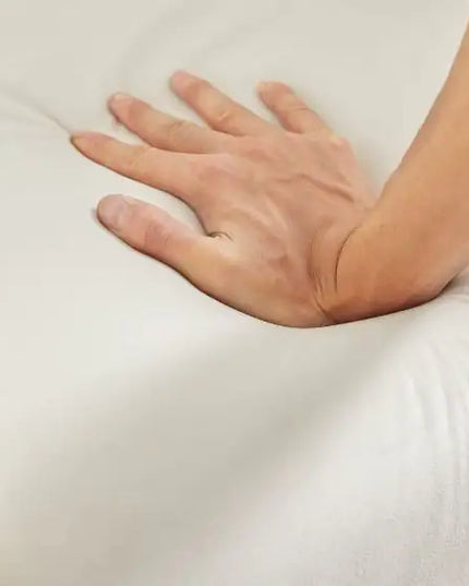 Beige Velvet Rocking Chair