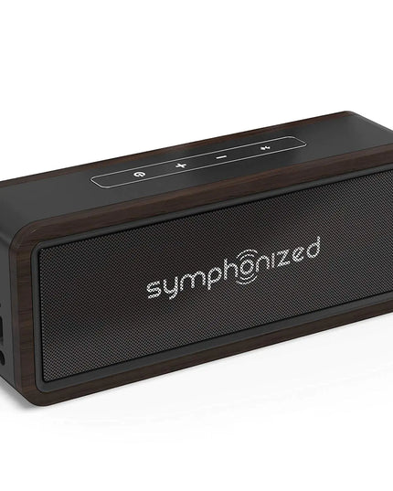Symphonized Portable Bluetooth Speaker – Compact Wireless Outdoor Speaker with Deep Bass for Patio & Home